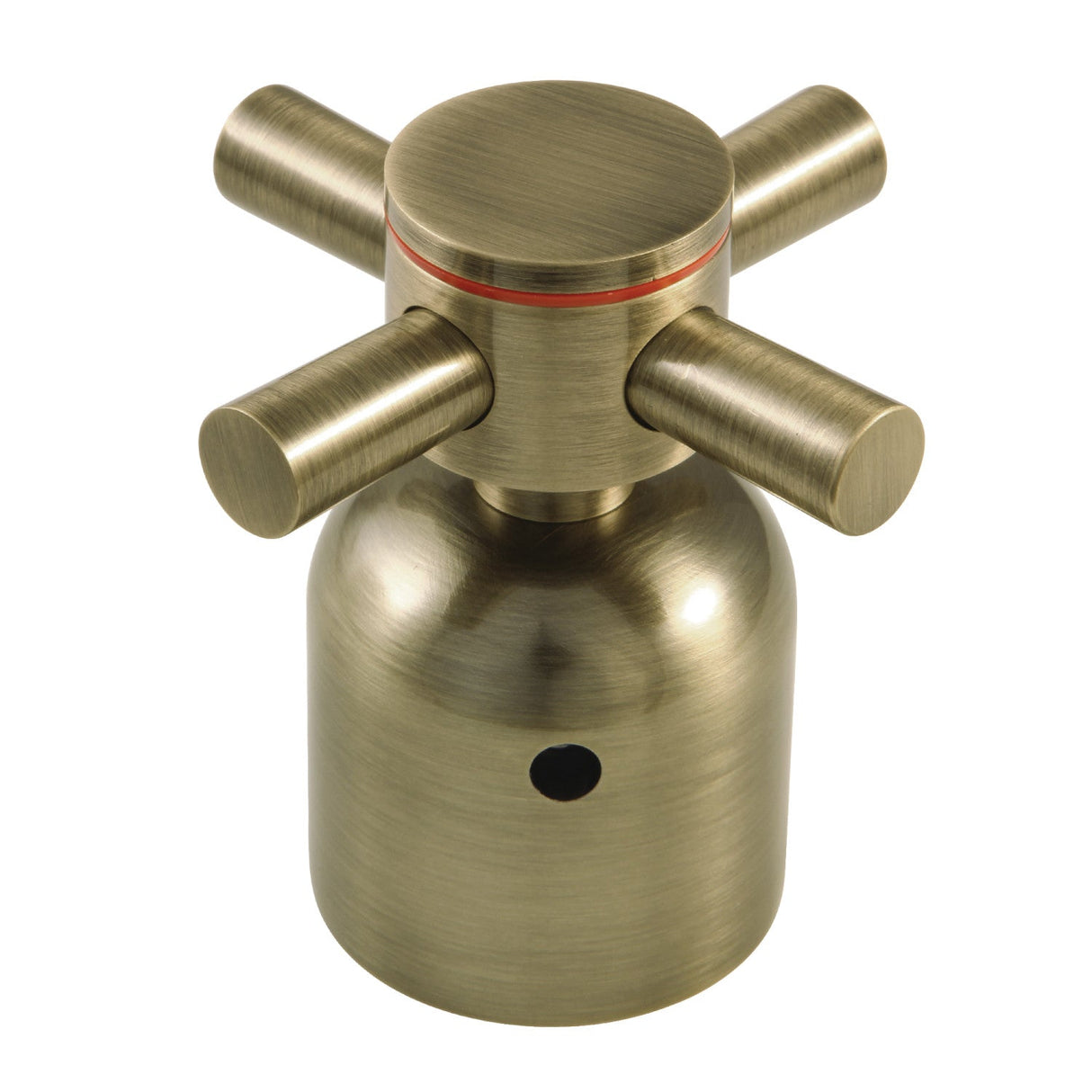 Concord KBH8963DXH Hot Metal Cross Handle, Antique Brass