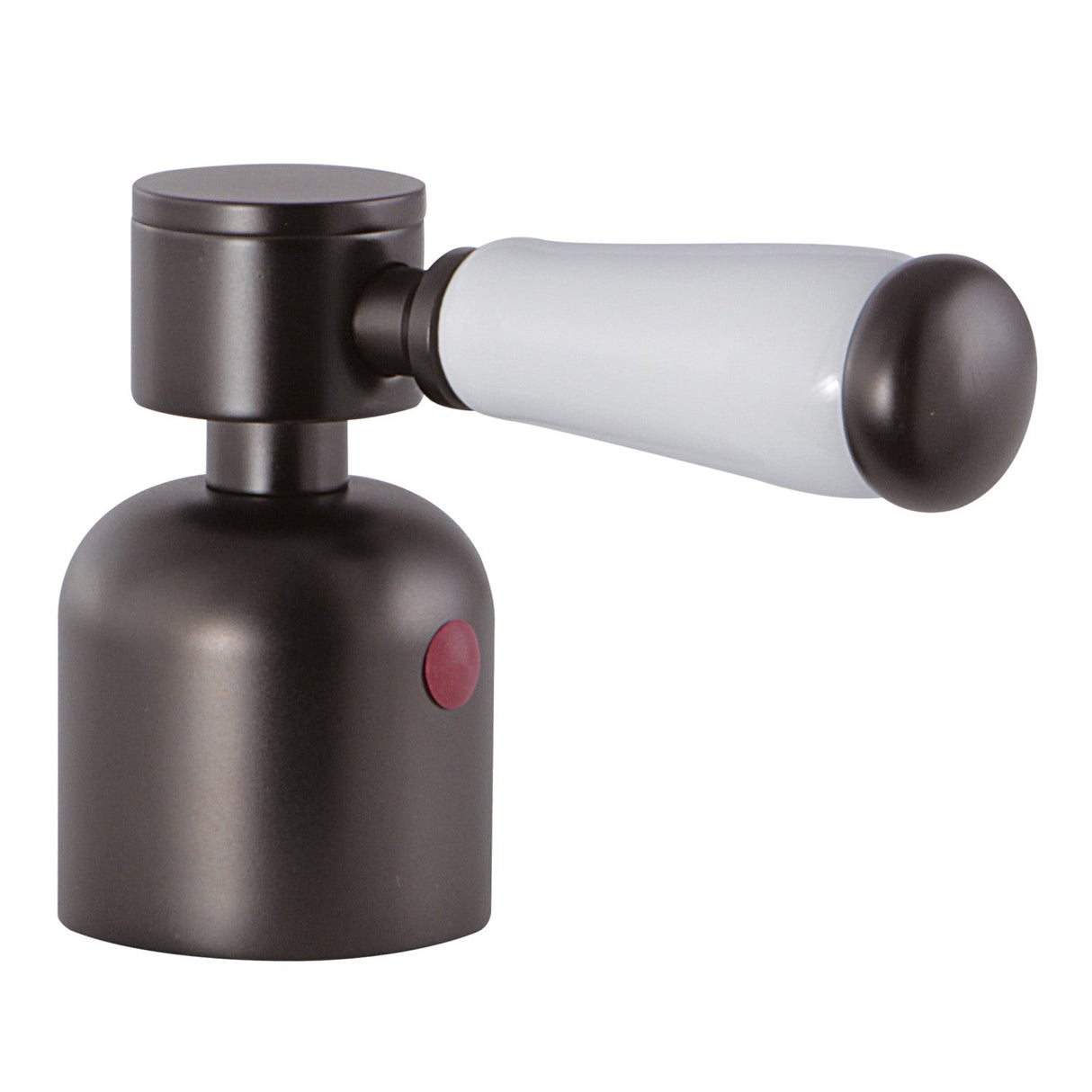 Paris KBH8965DPLH Hot Porcelain Lever Handle, Oil Rubbed Bronze