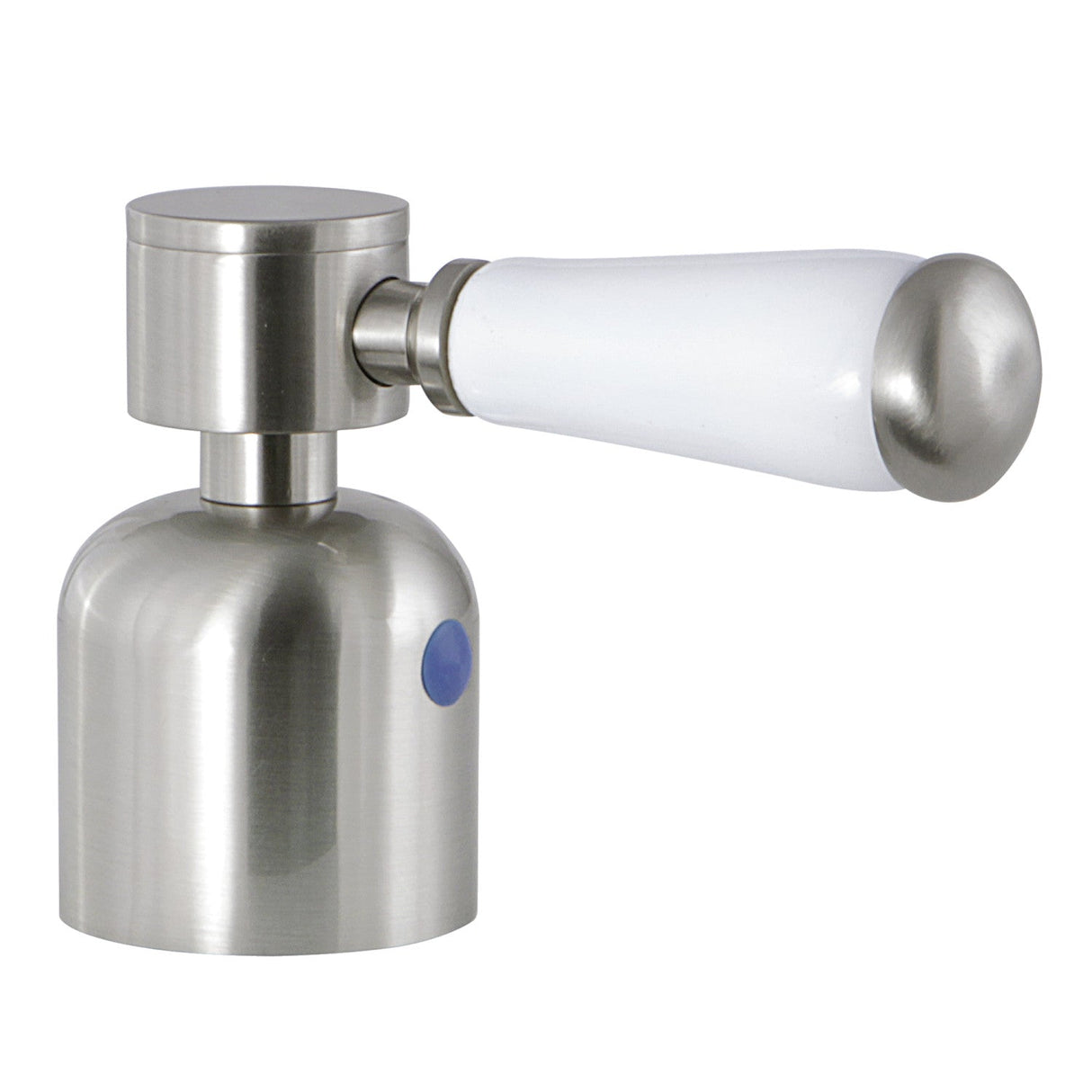 Paris KBH8968DPLC Cold Porcelain Lever Handle, Brushed Nickel