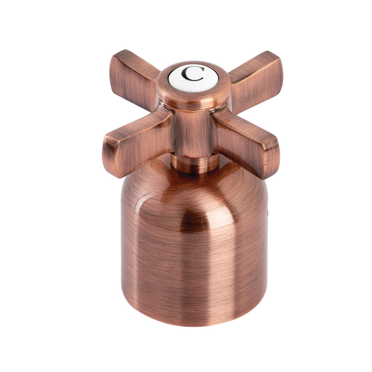 Millennium KBH896ZXACC Cold Metal Cross Handle, Antique Copper