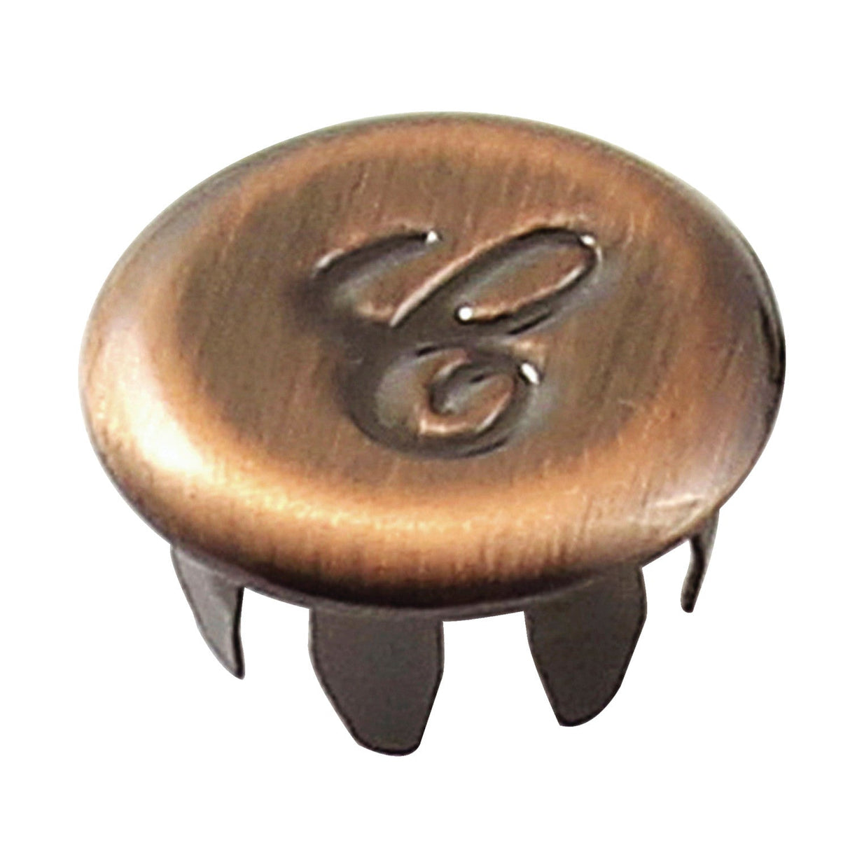 KBHI606ALC Cold Handle Index Button, Antique Copper