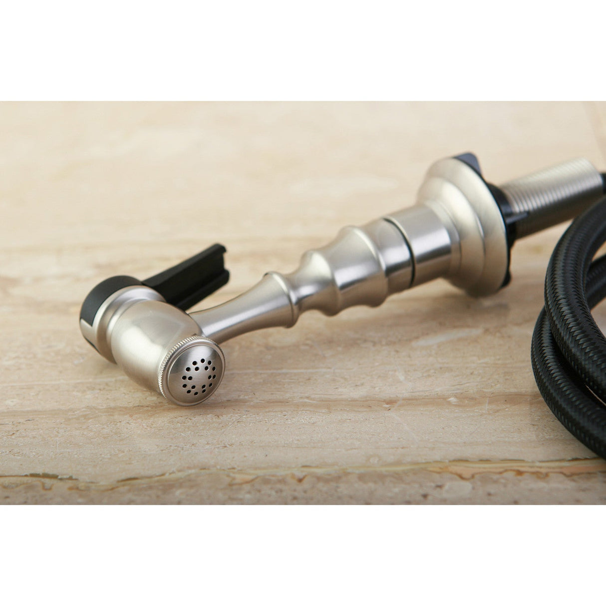 Made To Match KBSPR18 Brass Kitchen Faucet Side Sprayer, Brushed Nickel