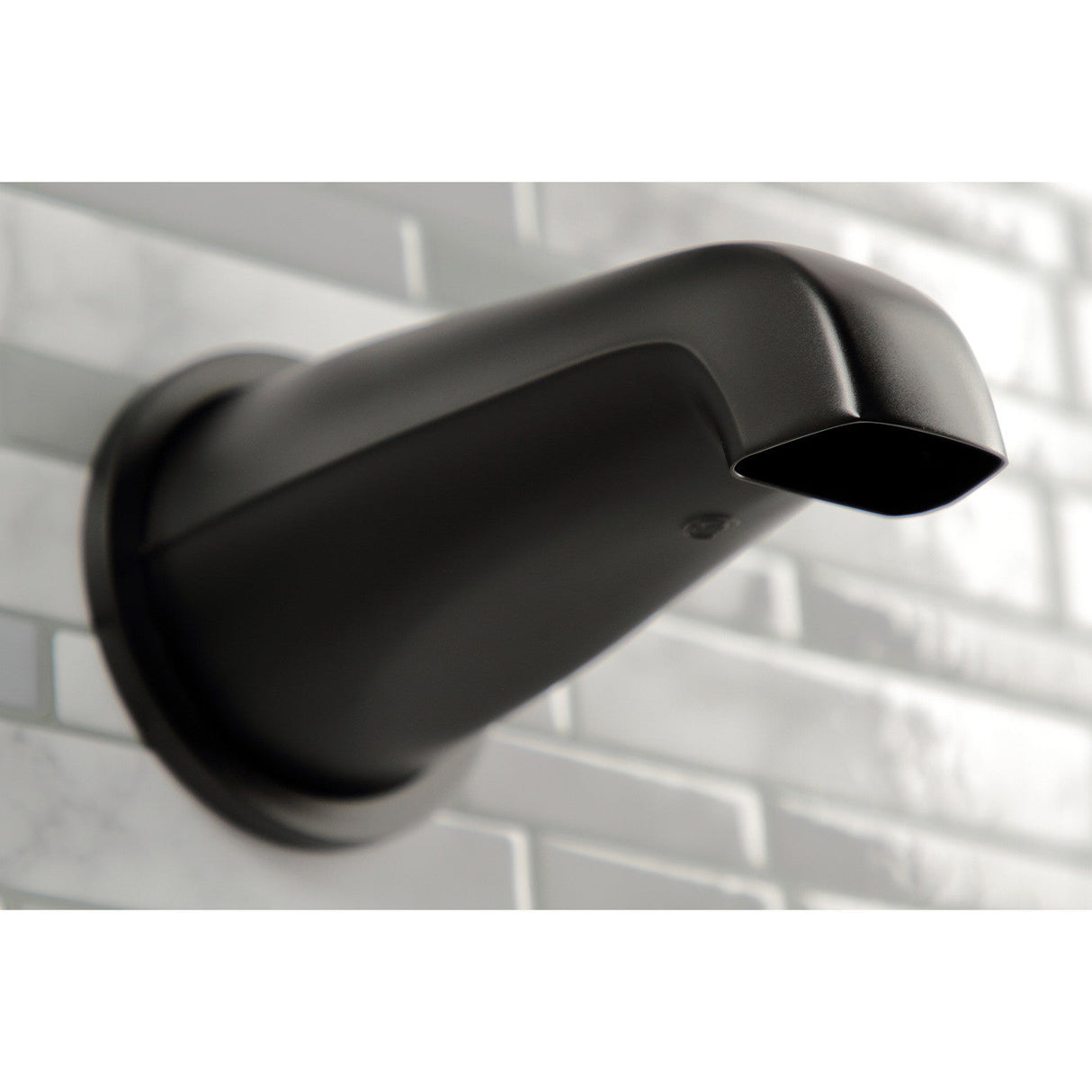 Kaiser KBX8130DKL Three-Handle 5-Hole Wall Mount Tub and Shower Faucet, Matte Black