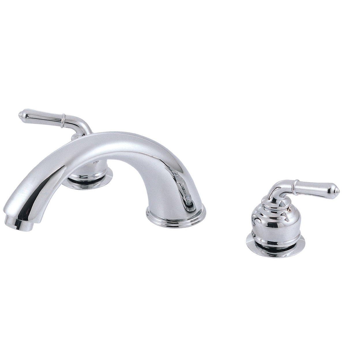 Magellan KC361 Two-Handle 3-Hole Deck Mount Roman Tub Faucet, Polished Chrome