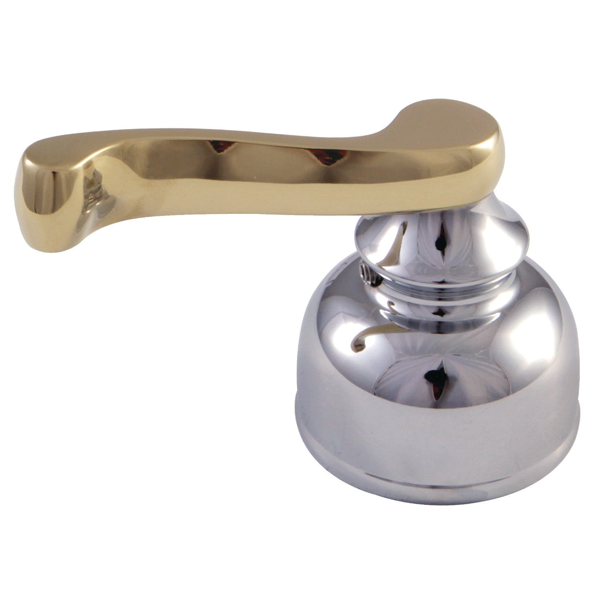 KCH8364H Hot Metal Lever Handle, Polished Chrome/Polished Brass