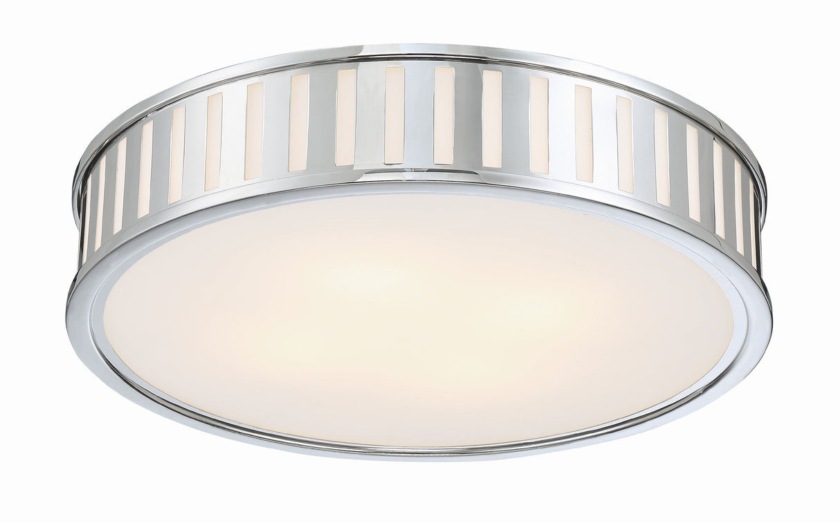 Kendal 4 Light Black Forged Flush Mount KEN-8305-BF