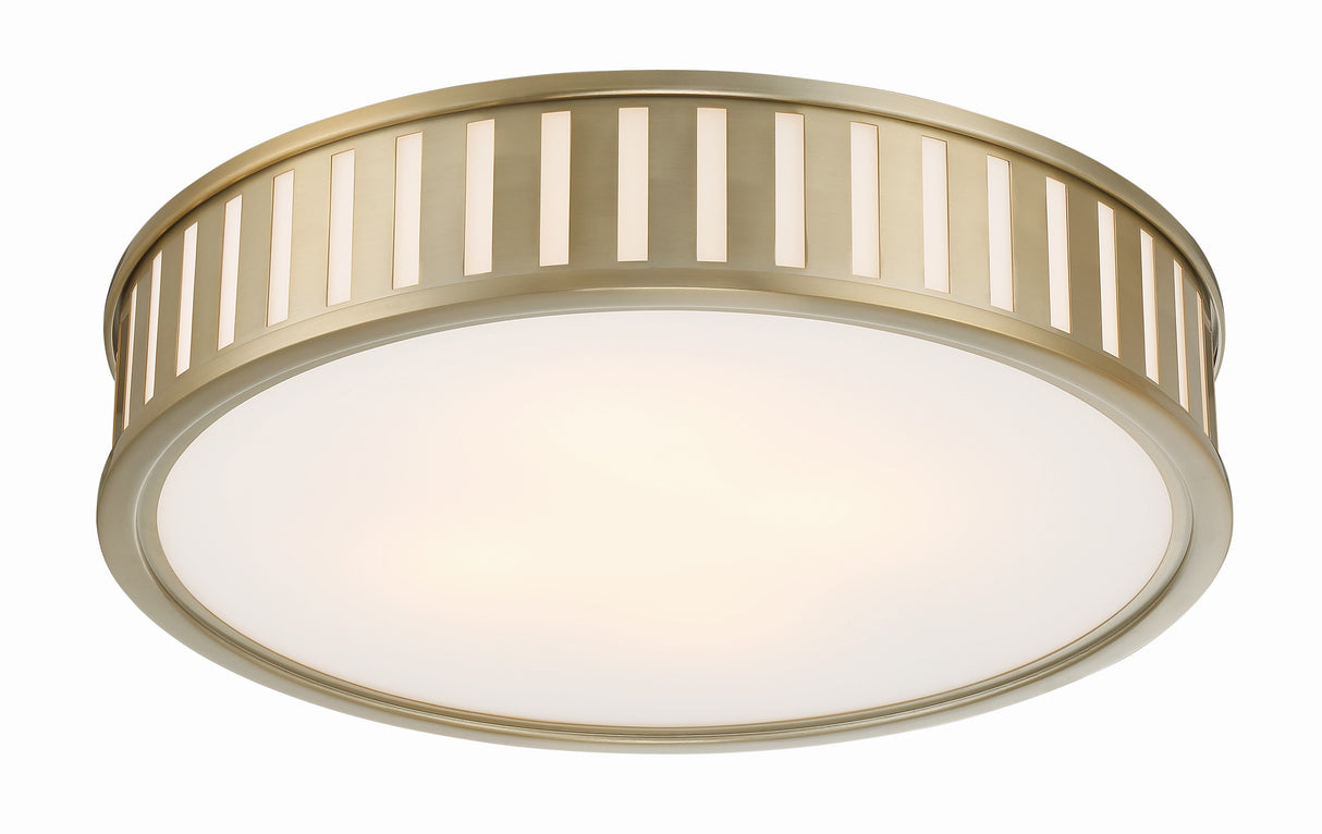 Kendal 4 Light Black Forged Flush Mount KEN-8305-BF