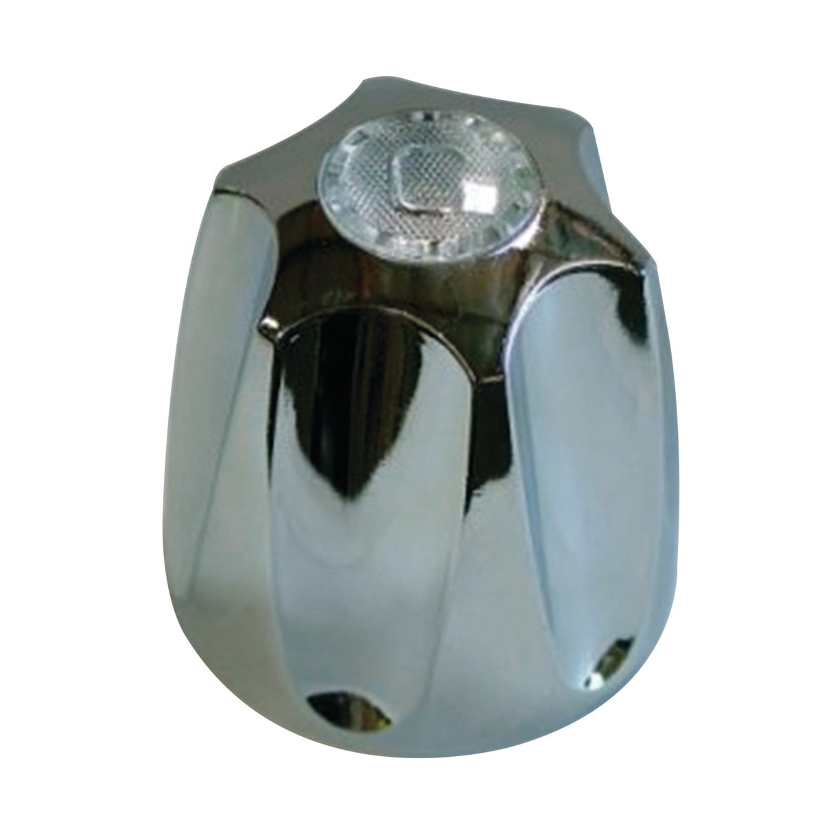 KFH110C Cold Acrylic Knob Handle, Polished Chrome