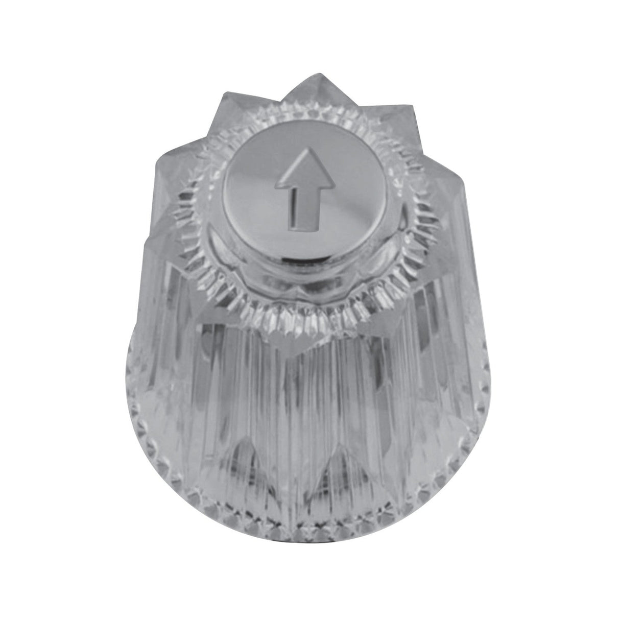 KFHD110C Acrylic Knob Diverter Handle, Acrylic