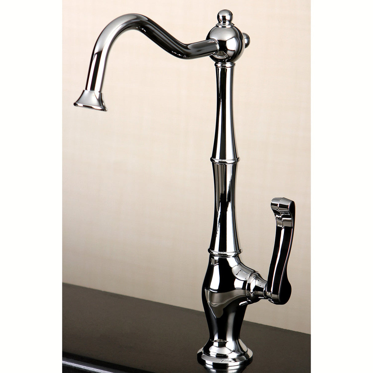Royale KS1191FL Single-Handle 1-Hole Deck Mount Water Filtration Faucet, Polished Chrome