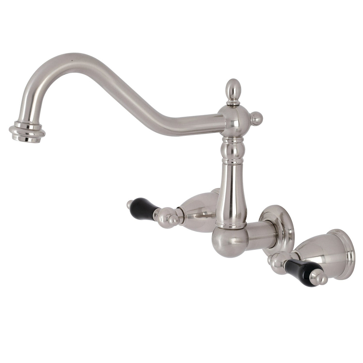 Duchess KS1288PKL Wall Mount Kitchen Faucet, Brushed Nickel