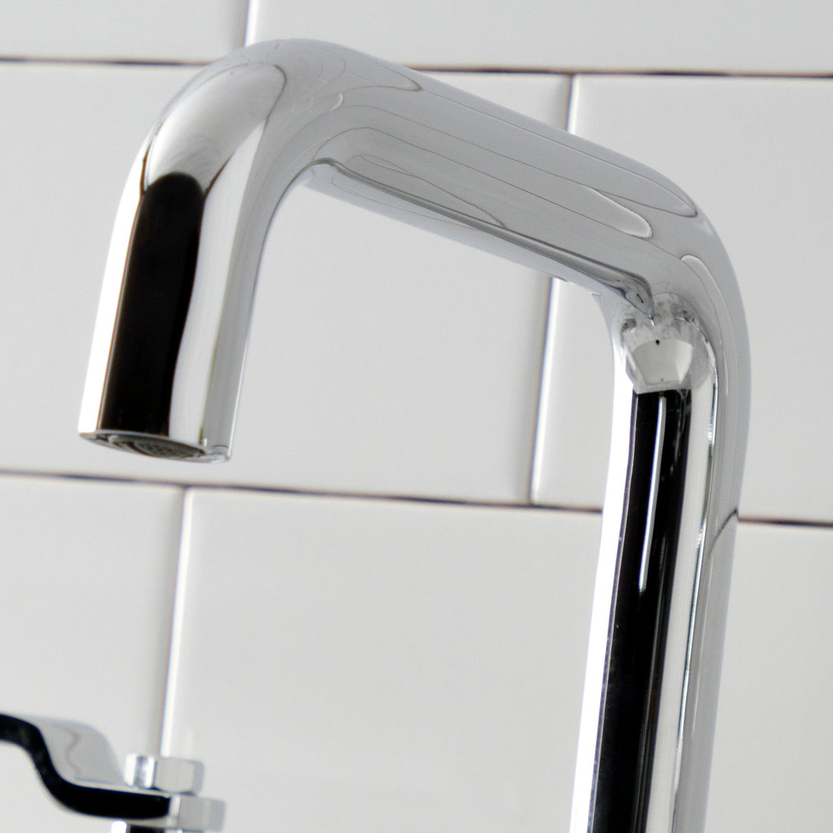 Whitaker KS1411KL Two-Handle 3-Hole Deck Mount Widespread Bathroom Faucet with Push Pop-Up, Polished Chrome