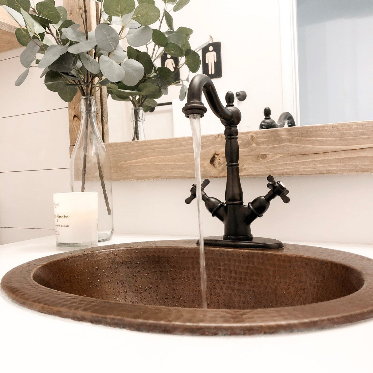 Essex KS1435BEX Two-Handle 1-or-3 Hole Deck Mount Bathroom Faucet with Brass Pop-Up, Oil Rubbed Bronze