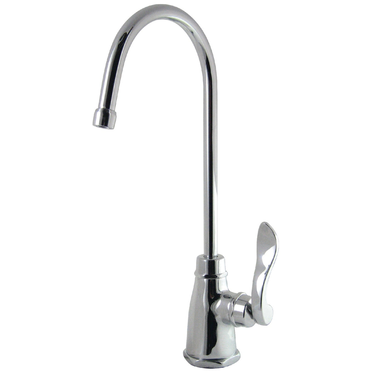 NuWave French KS2191NFL Single-Handle 1-Hole Deck Mount Water Filtration Faucet, Polished Chrome