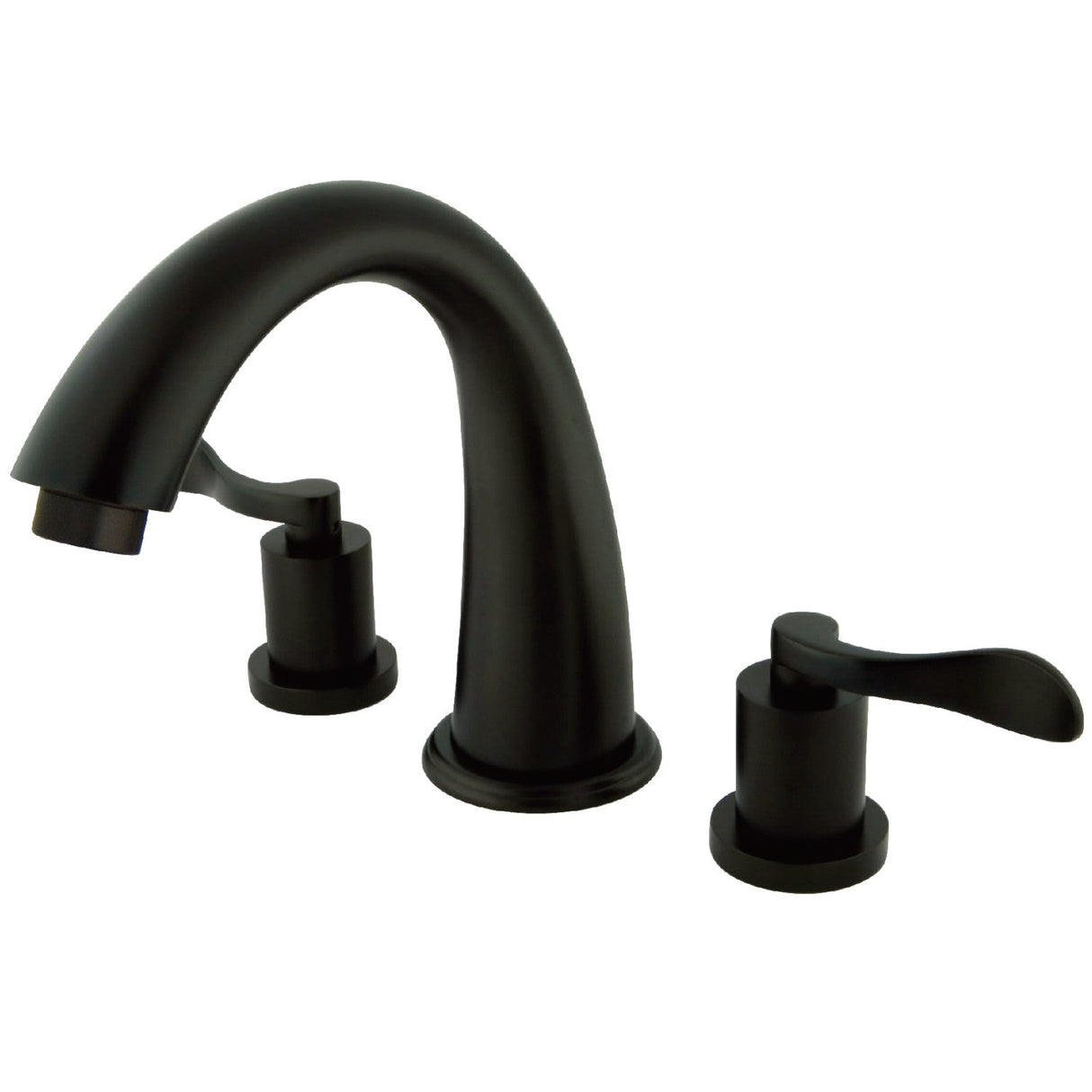 Vintage KS2365DFL Two-Handle 3-Hole Deck Mount Roman Tub Faucet, Oil Rubbed Bronze