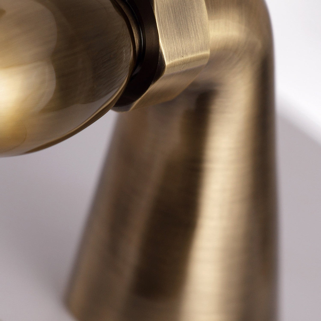 Essex KS287AB Three-Handle 2-Hole Deck Mount Clawfoot Tub Faucet with Hand Shower, Antique Brass