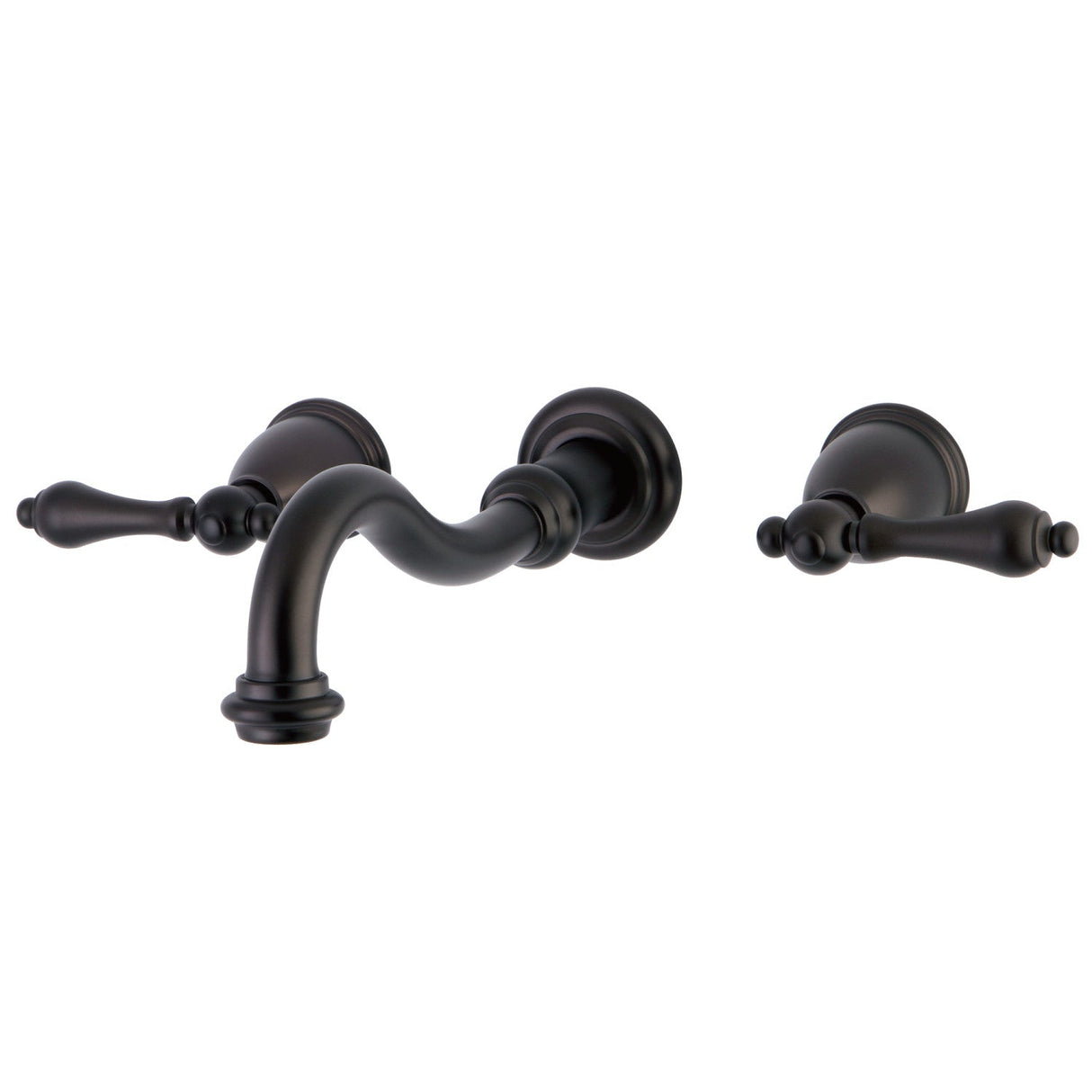 Restoration KS3025AL Two-Handle 3-Hole Wall Mount Roman Tub Faucet, Oil Rubbed Bronze
