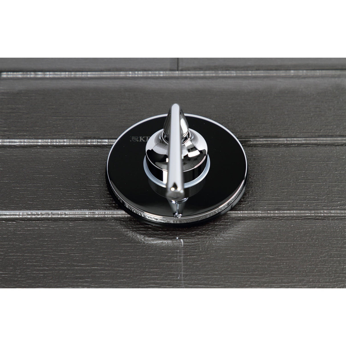 KS3031ZL Single-Handle Wall Mount Three-Way Diverter Valve with Trim Kit, Polished Chrome