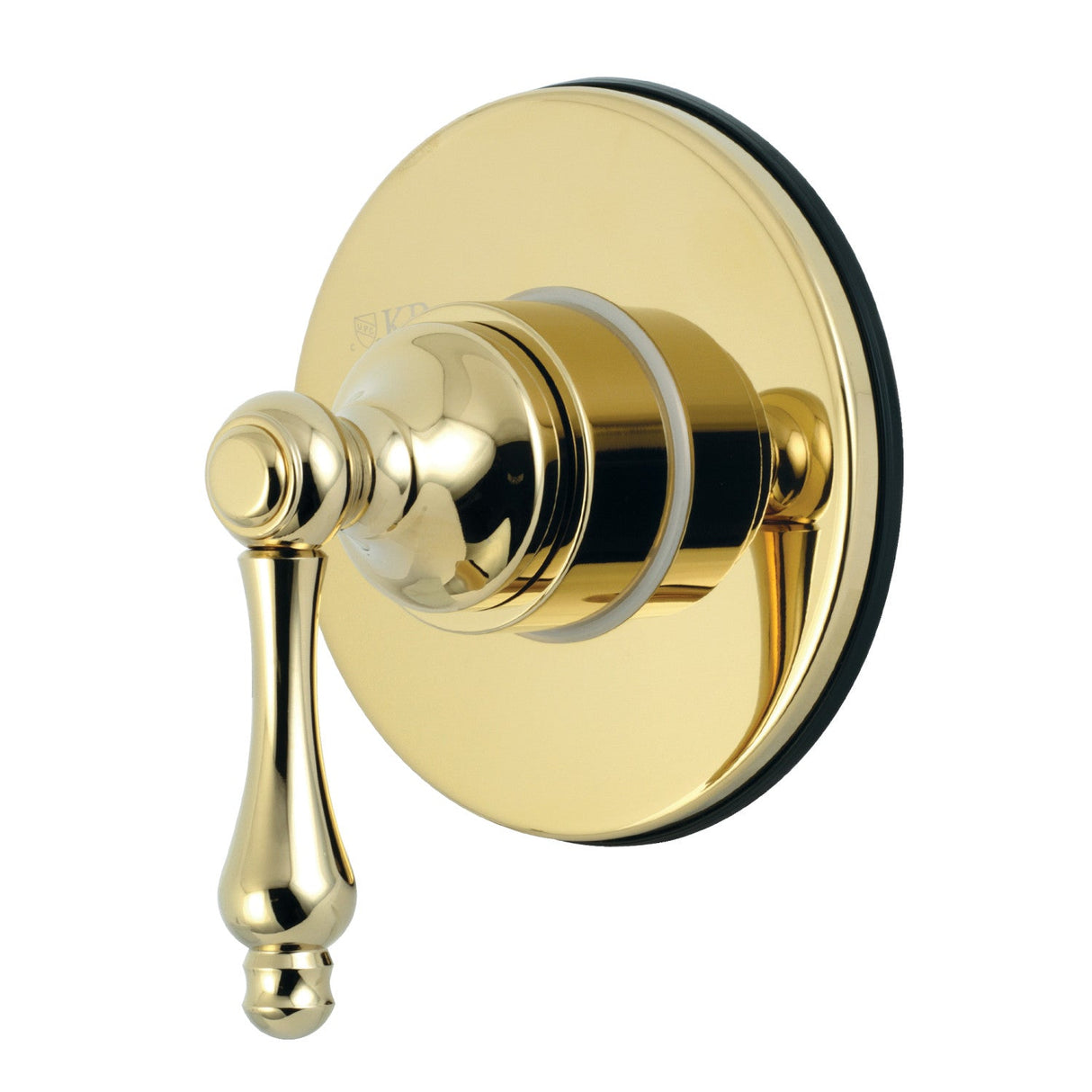 KS3032AL Single-Handle Wall Mount Three-Way Diverter Valve with Trim Kit, Polished Brass