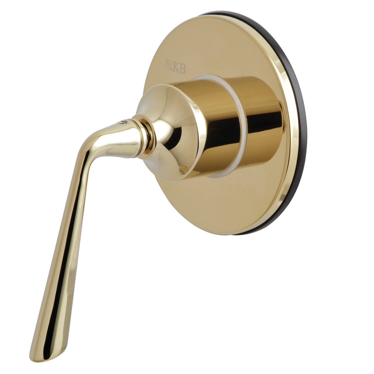 KS3032ZL Single-Handle Wall Mount Three-Way Diverter Valve with Trim Kit, Polished Brass