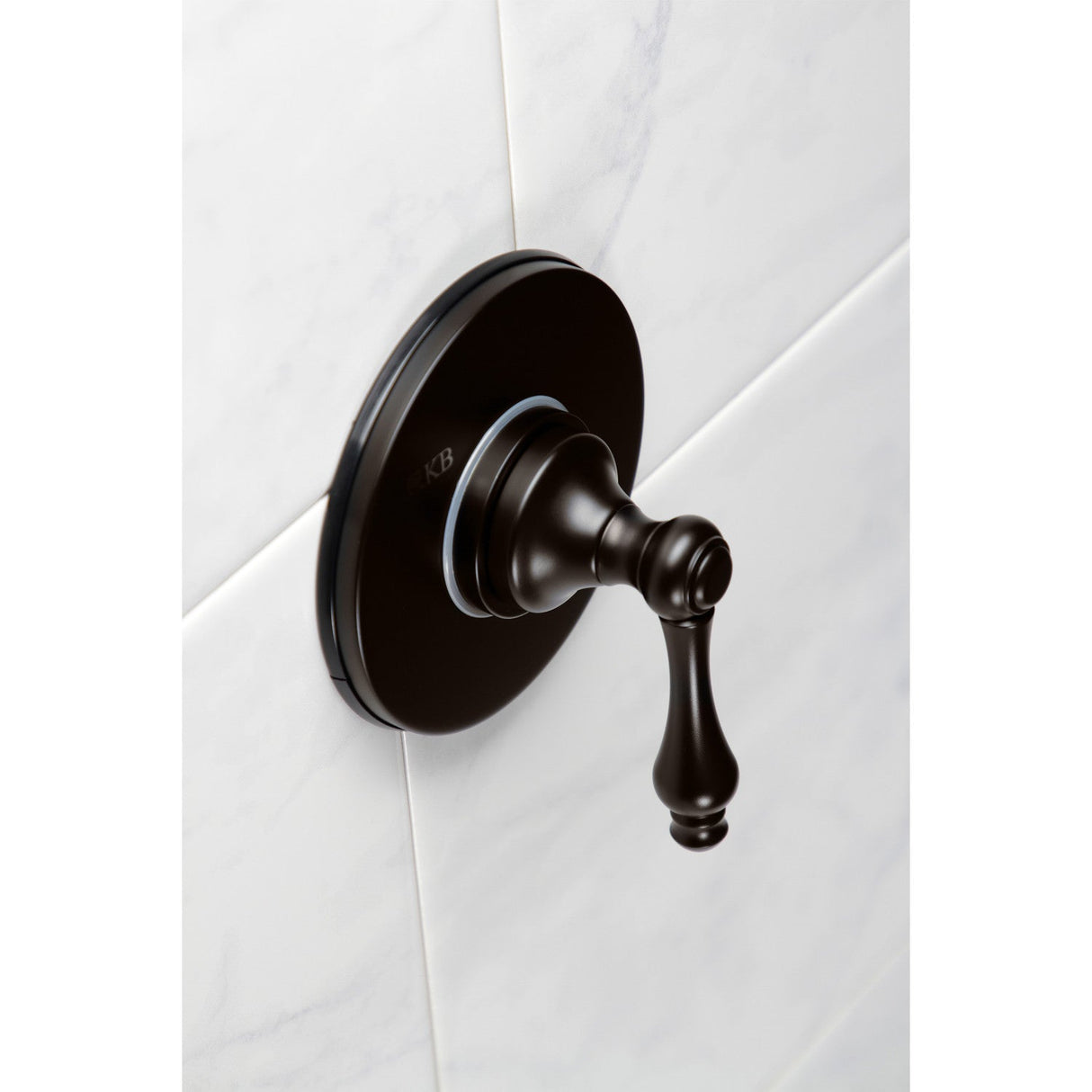 KS3035AL Single-Handle Wall Mount Three-Way Diverter Valve with Trim Kit, Oil Rubbed Bronze
