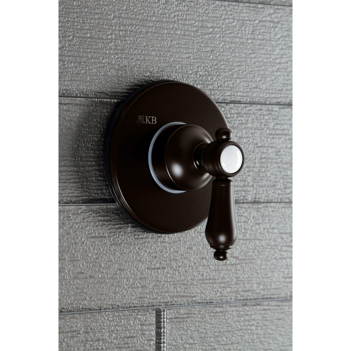 Heirloom KS3035BAL Single-Handle Wall Mount Three-Way Diverter Valve with Trim Kit, Oil Rubbed Bronze