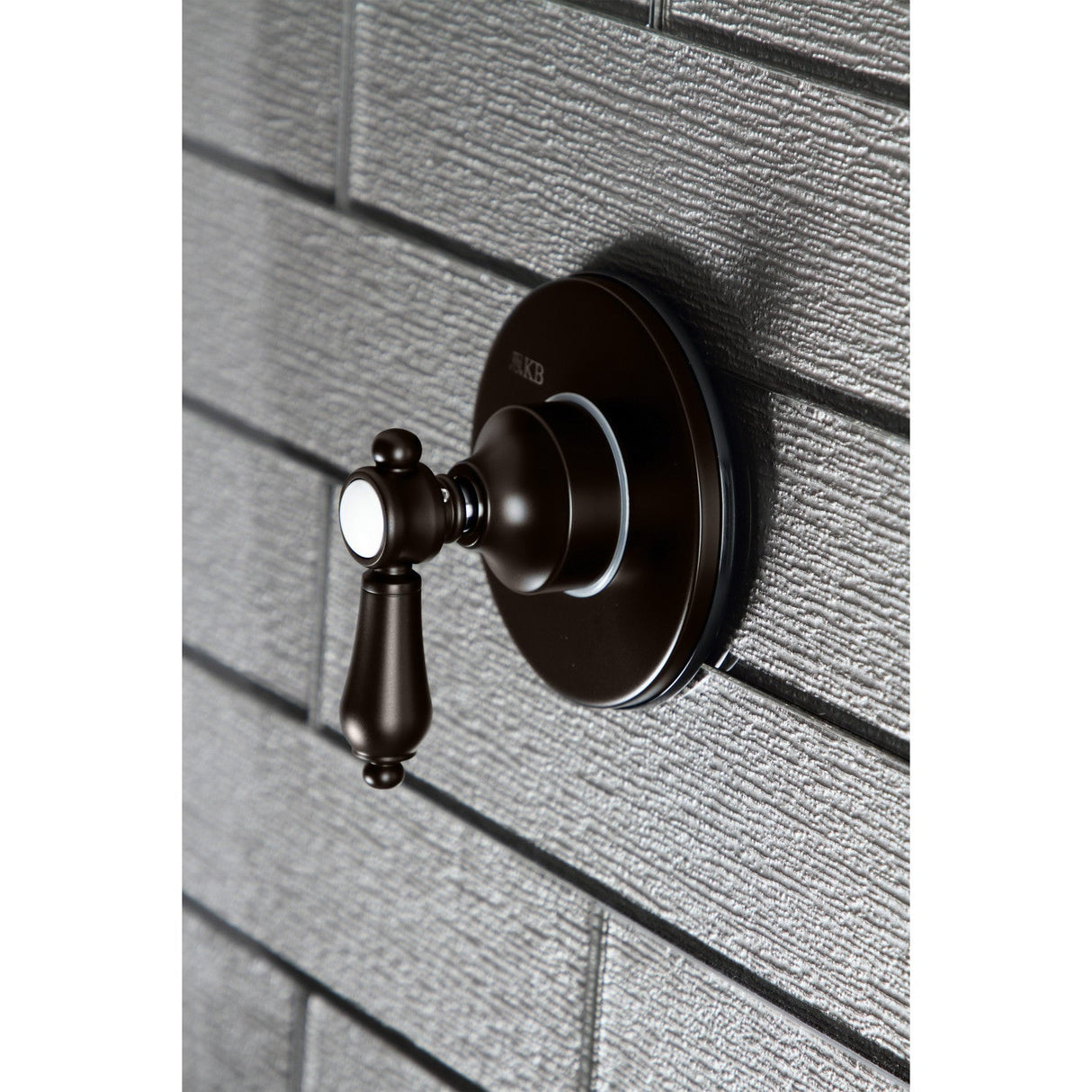 Heirloom KS3035BAL Single-Handle Wall Mount Three-Way Diverter Valve with Trim Kit, Oil Rubbed Bronze
