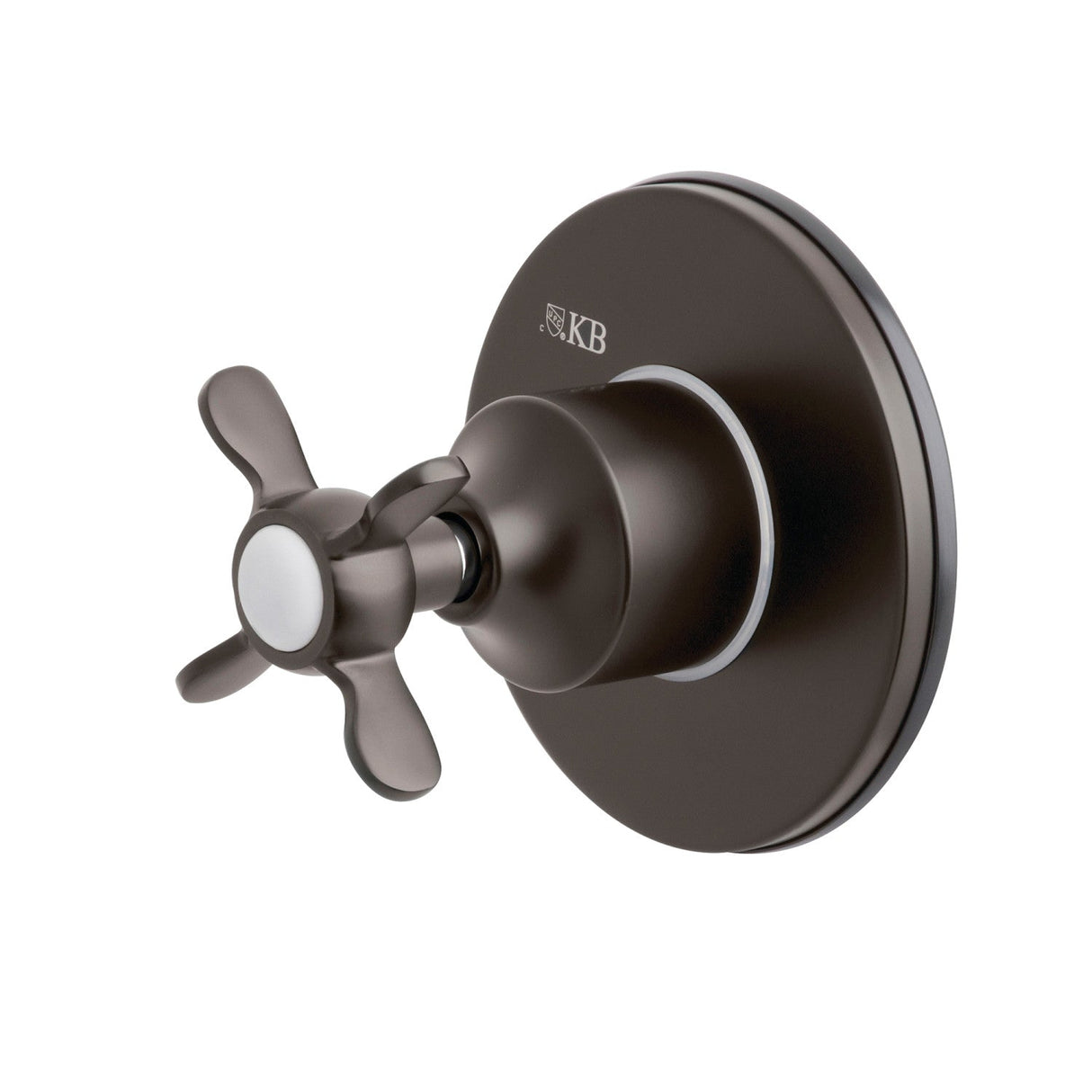 KS3035BEX Single-Handle Wall Mount Three-Way Diverter Valve with Trim Kit, Oil Rubbed Bronze