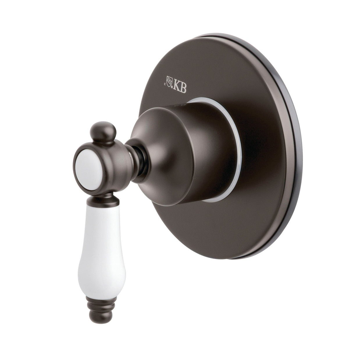 Bel-Air KS3035BPL Single-Handle Wall Mount Three-Way Diverter Valve with Trim Kit, Oil Rubbed Bronze