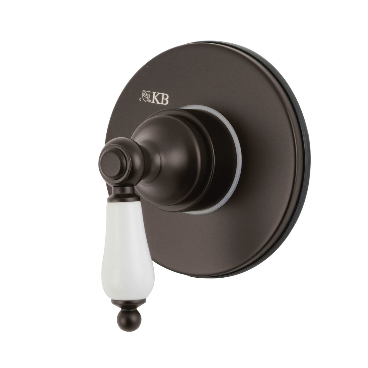 KS3035PL Single-Handle Wall Mount Three-Way Diverter Valve with Trim Kit, Oil Rubbed Bronze