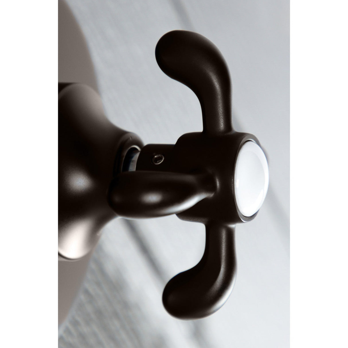 KS3035TX Single-Handle Wall Mount Three-Way Diverter Valve with Trim Kit, Oil Rubbed Bronze