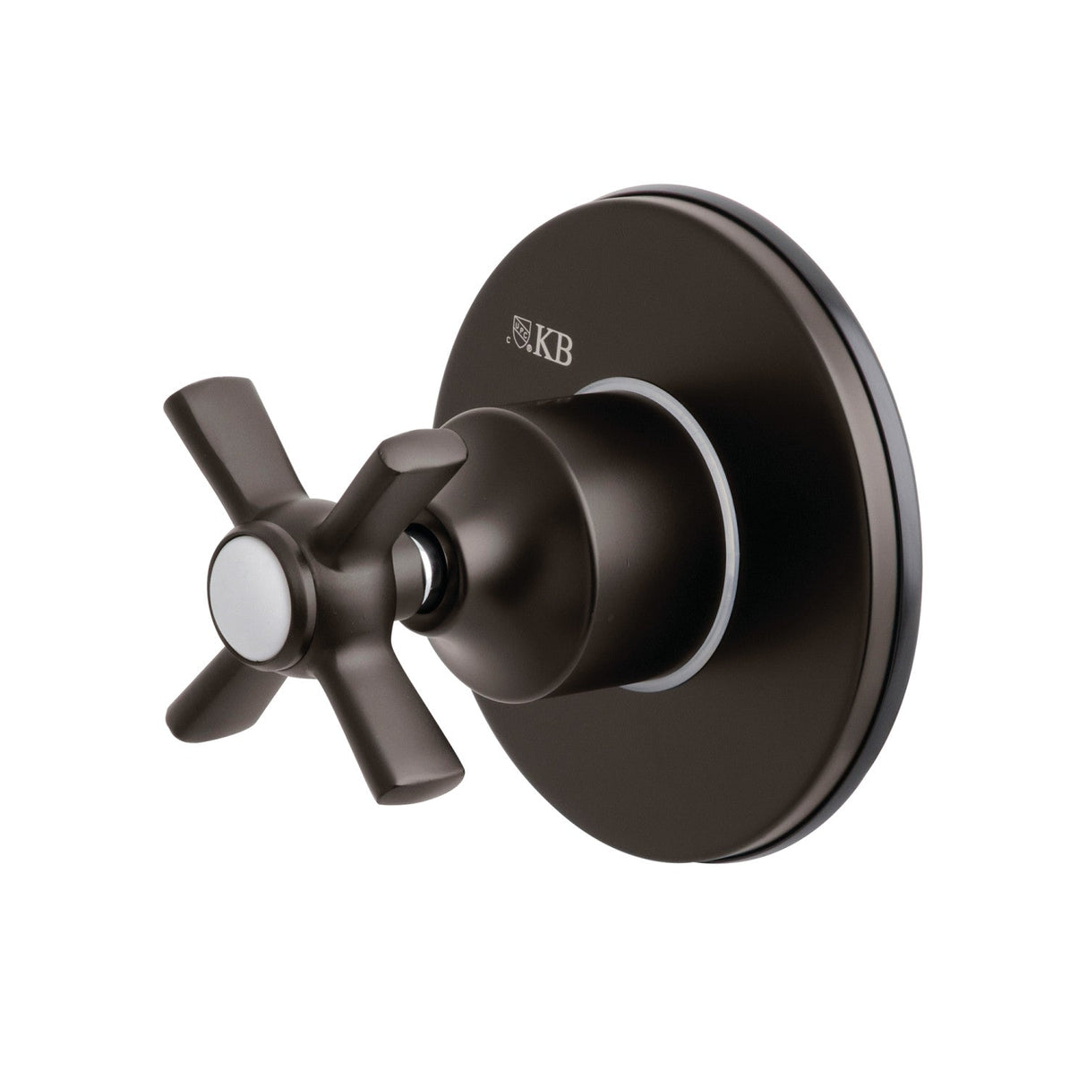 KS3035ZX Single-Handle Wall Mount Three-Way Diverter Valve with Trim Kit, Oil Rubbed Bronze