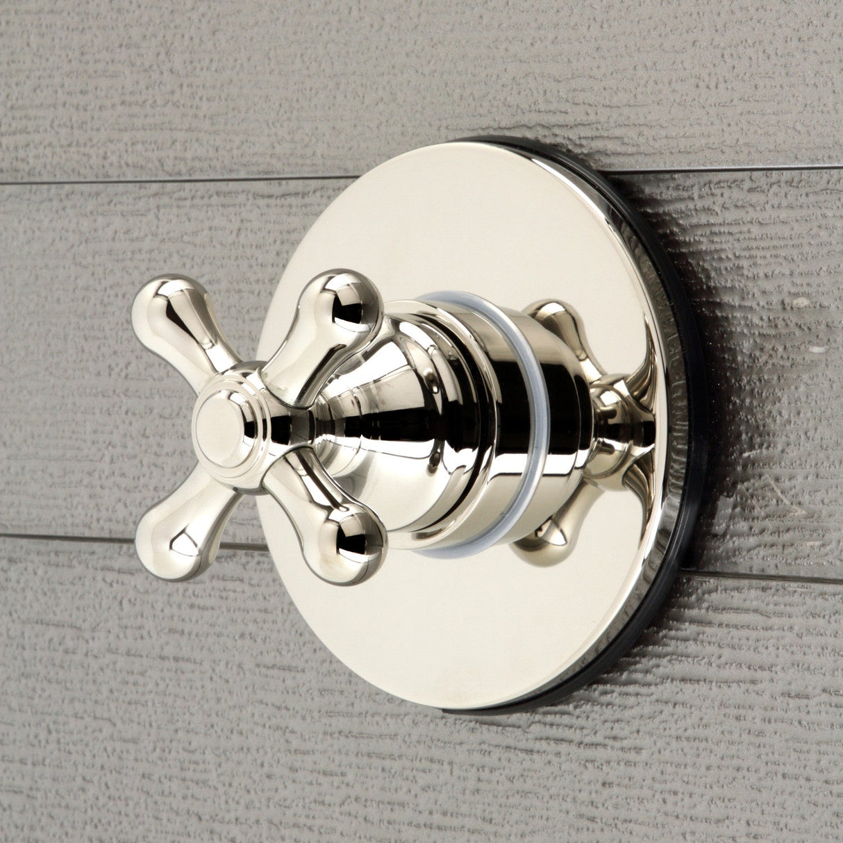 KS3036AX Single-Handle Wall Mount Three-Way Diverter Valve with Trim Kit, Polished Nickel