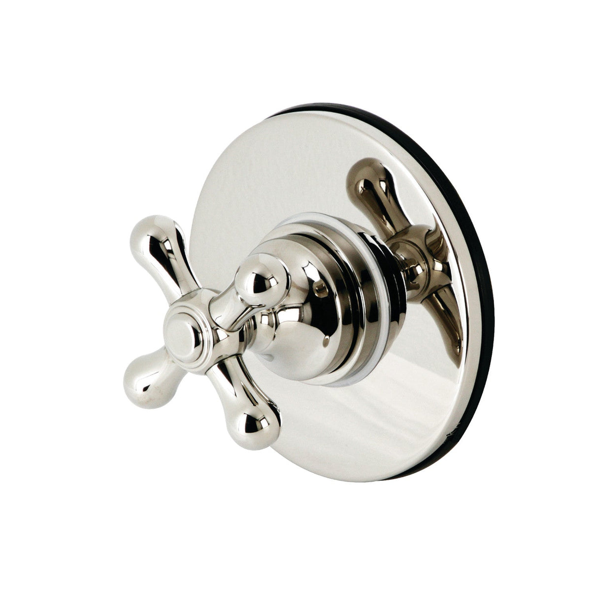 KS3036AX Single-Handle Wall Mount Three-Way Diverter Valve with Trim Kit, Polished Nickel