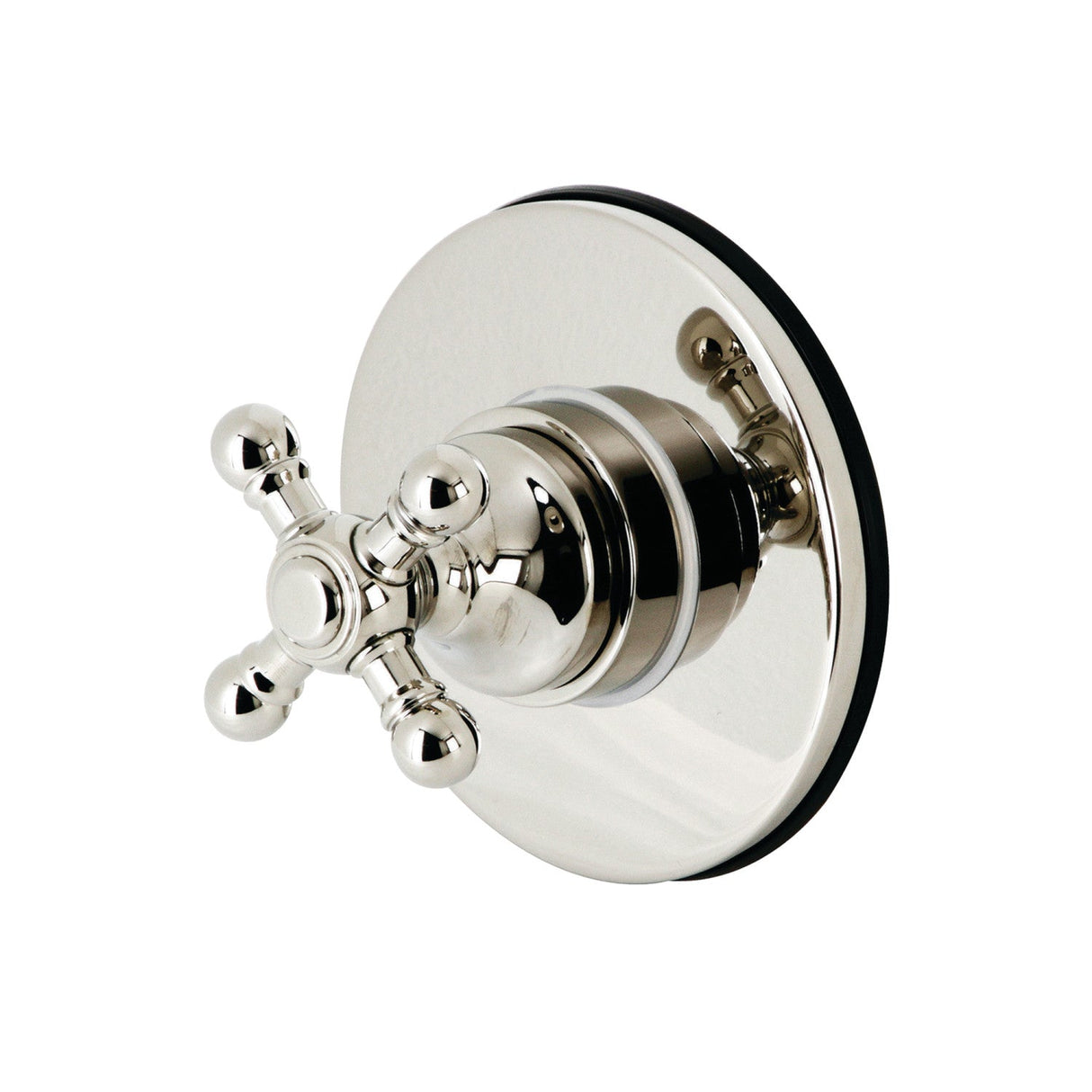KS3036BX Single-Handle Wall Mount Three-Way Diverter Valve with Trim Kit, Polished Nickel