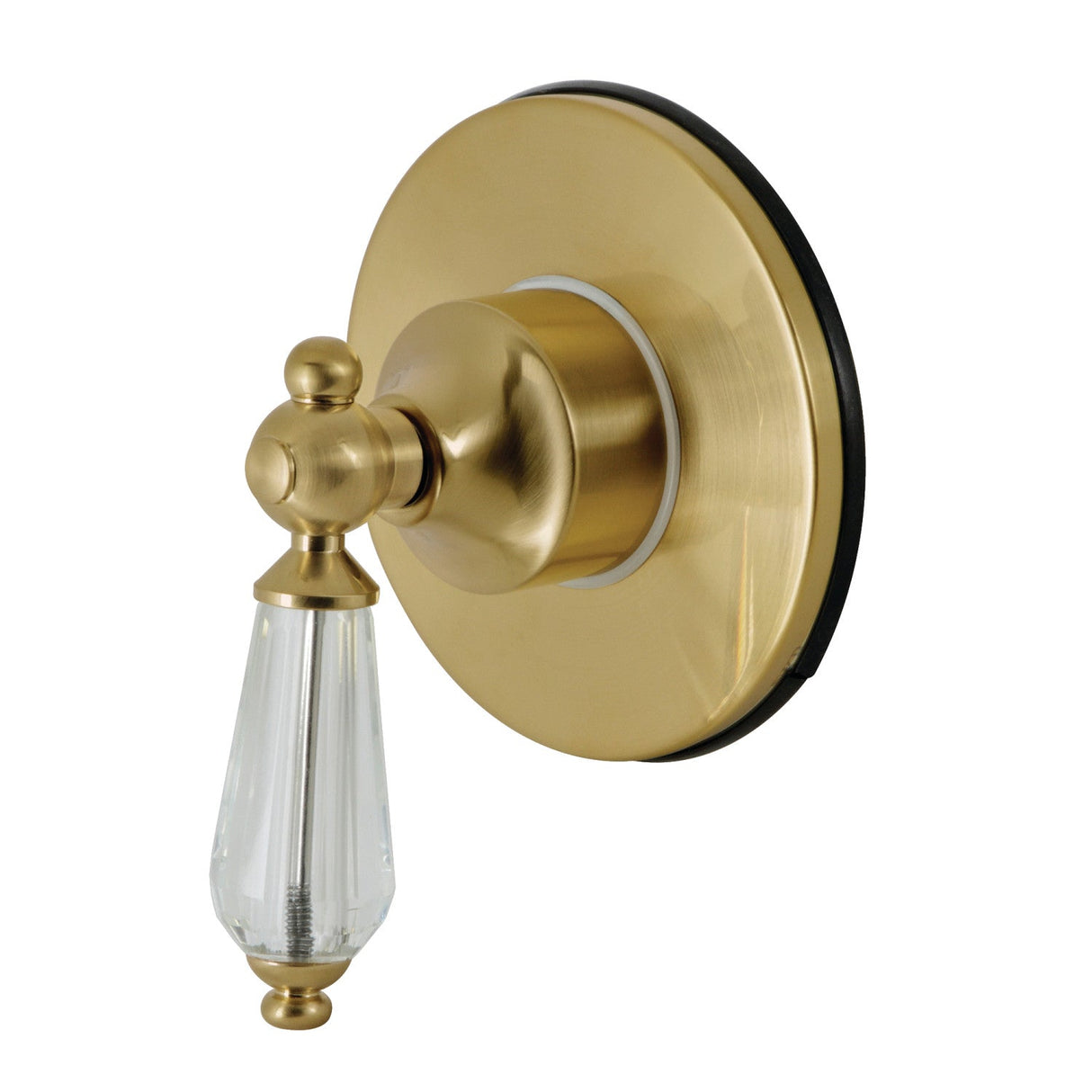 Wilshire KS3037WLL Single-Handle Wall Mount Three-Way Diverter Valve with Trim Kit, Brushed Brass