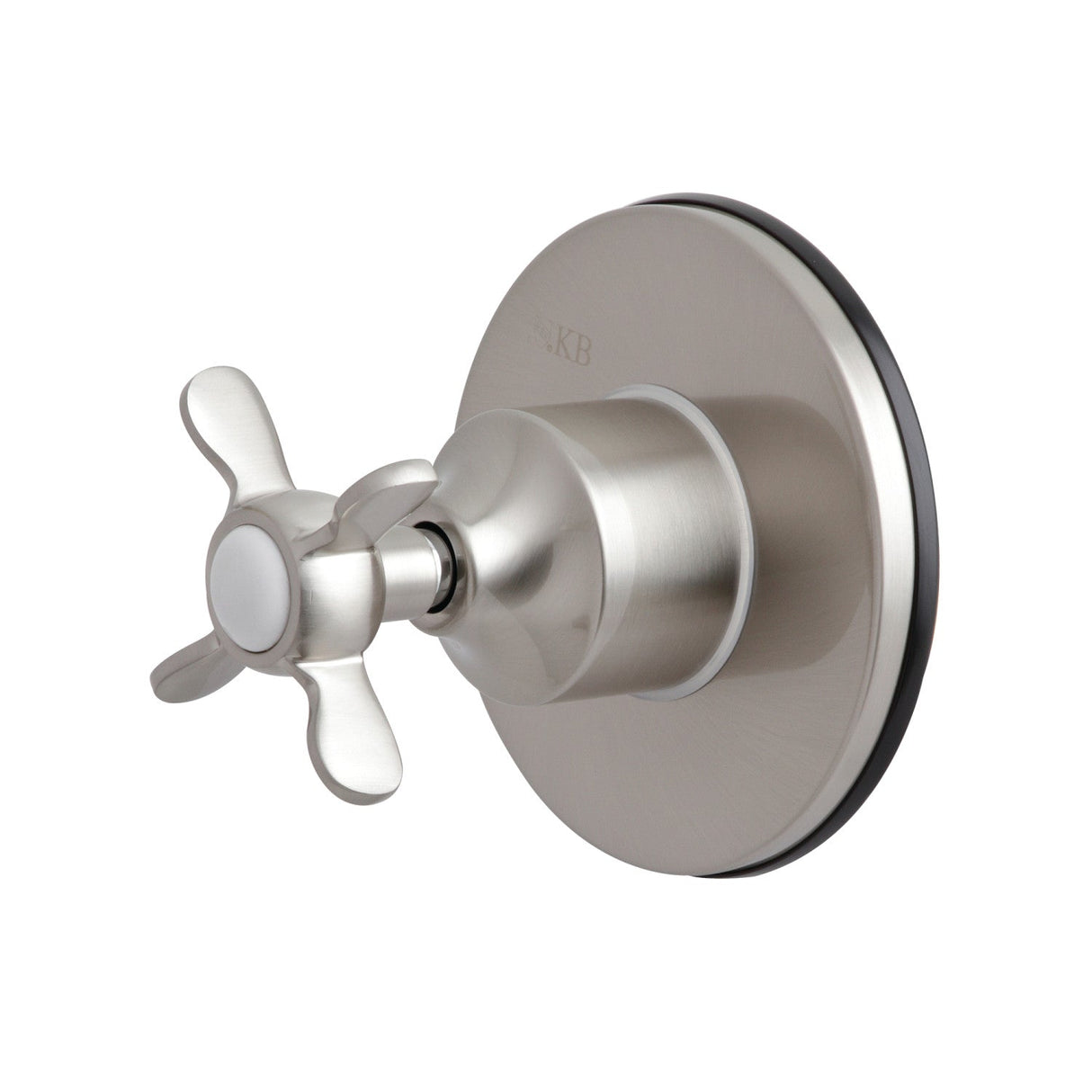 KS3038BEX Single-Handle Wall Mount Three-Way Diverter Valve with Trim Kit, Brushed Nickel