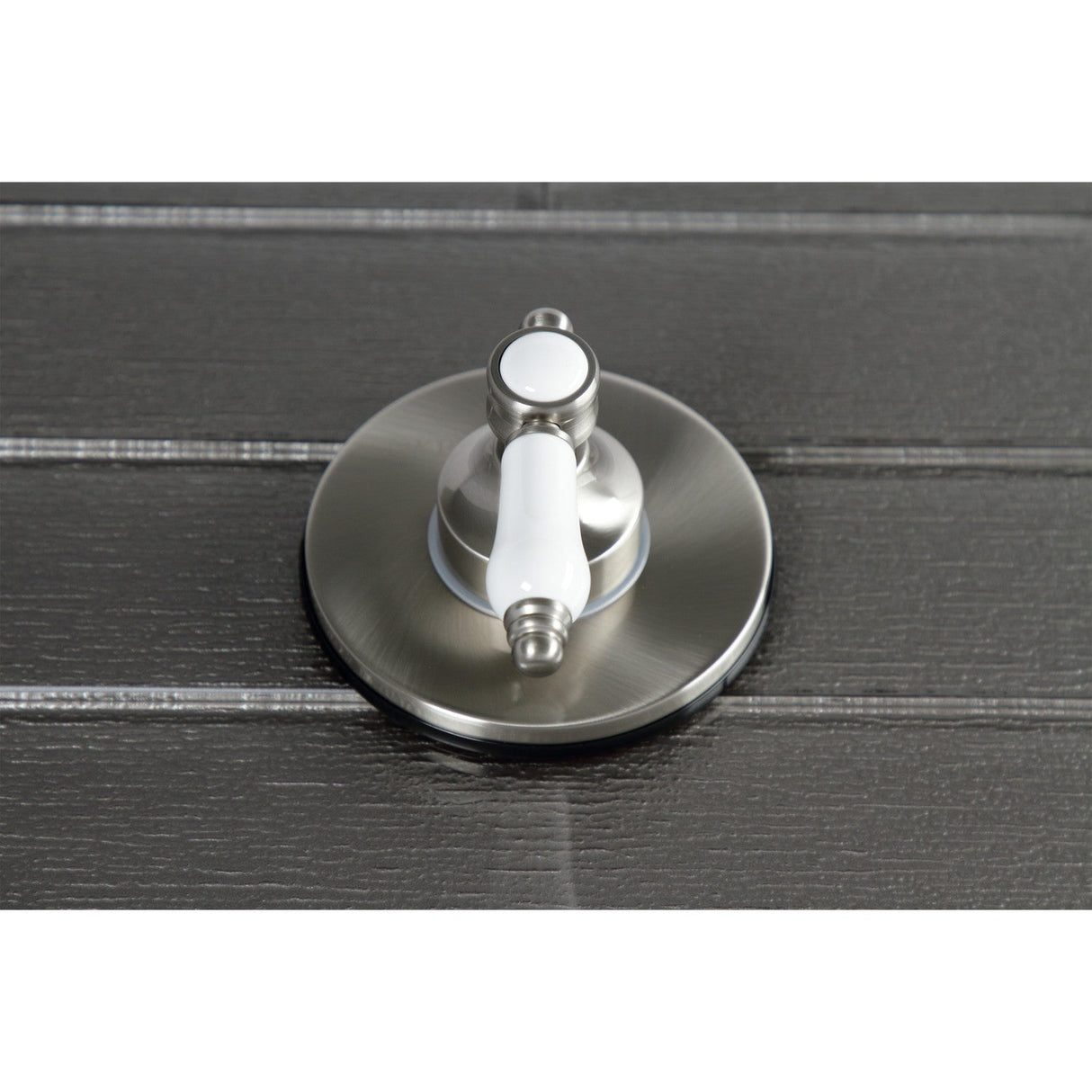 Bel-Air KS3038BPL Single-Handle Wall Mount Three-Way Diverter Valve with Trim Kit, Brushed Nickel