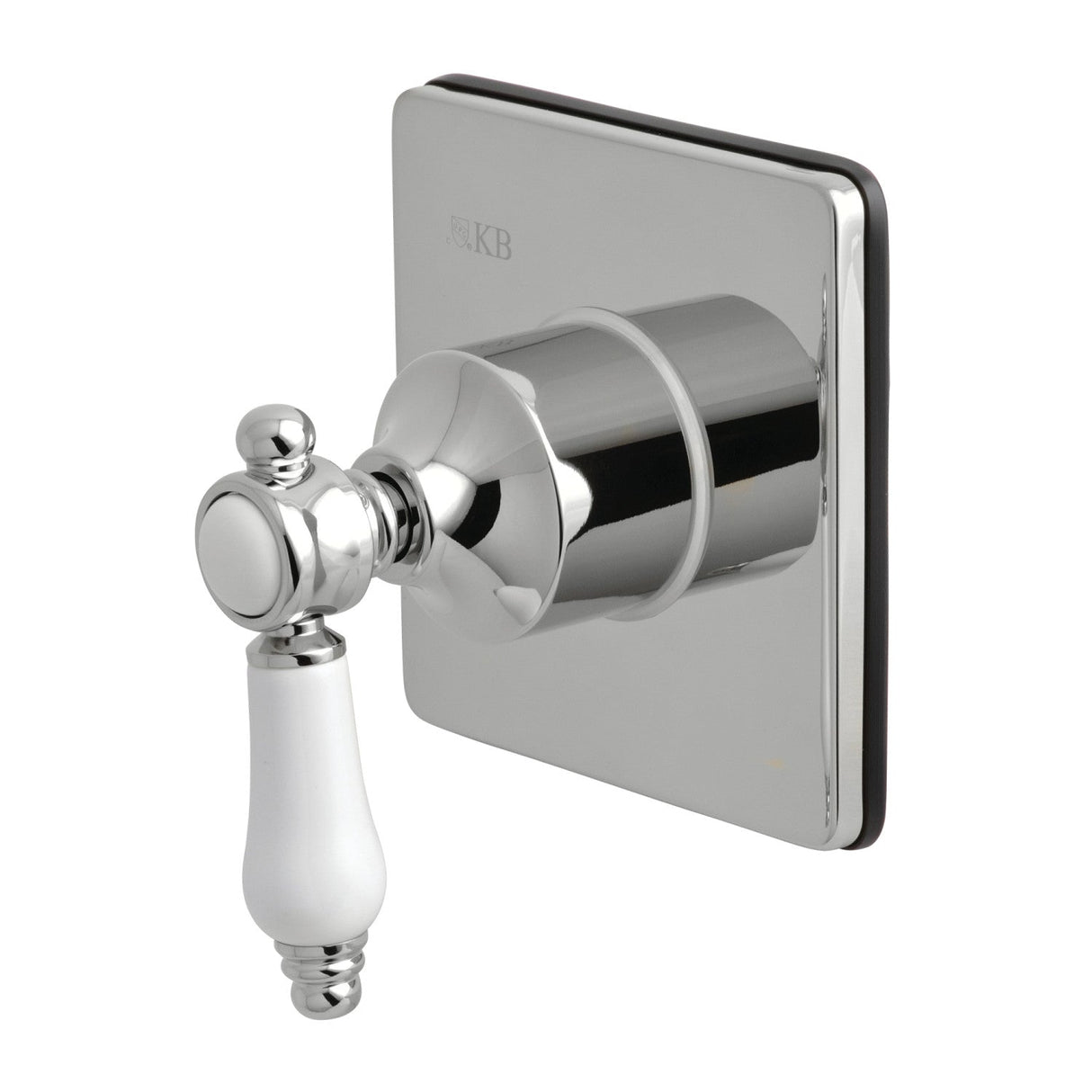 Bel-Air KS3041BPL Single-Handle Wall Mount Three-Way Diverter Valve with Trim Kit, Polished Chrome
