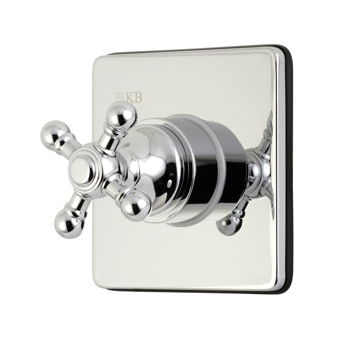 KS3041BX Single-Handle Wall Mount Three-Way Diverter Valve with Trim Kit, Polished Chrome