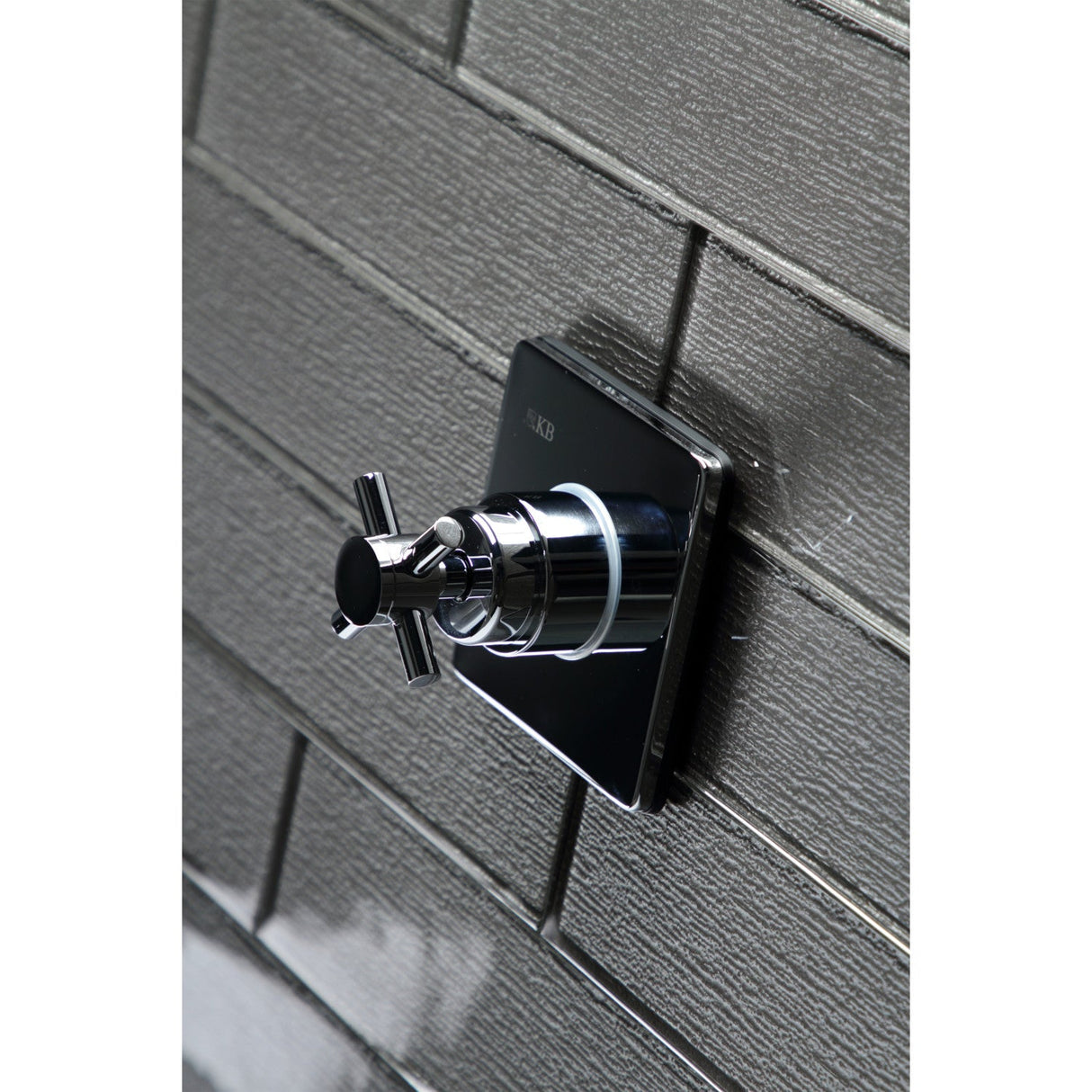 Concord KS3041DX Single-Handle Wall Mount Three-Way Diverter Valve with Trim Kit, Polished Chrome