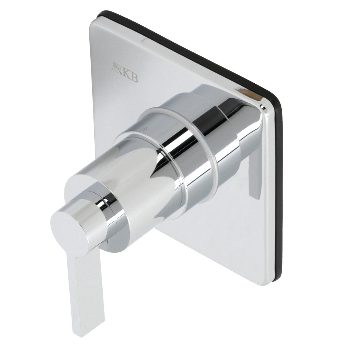 NuvoFusion KS3041NDL Single-Handle Wall Mount Three-Way Diverter Valve with Trim Kit, Polished Chrome