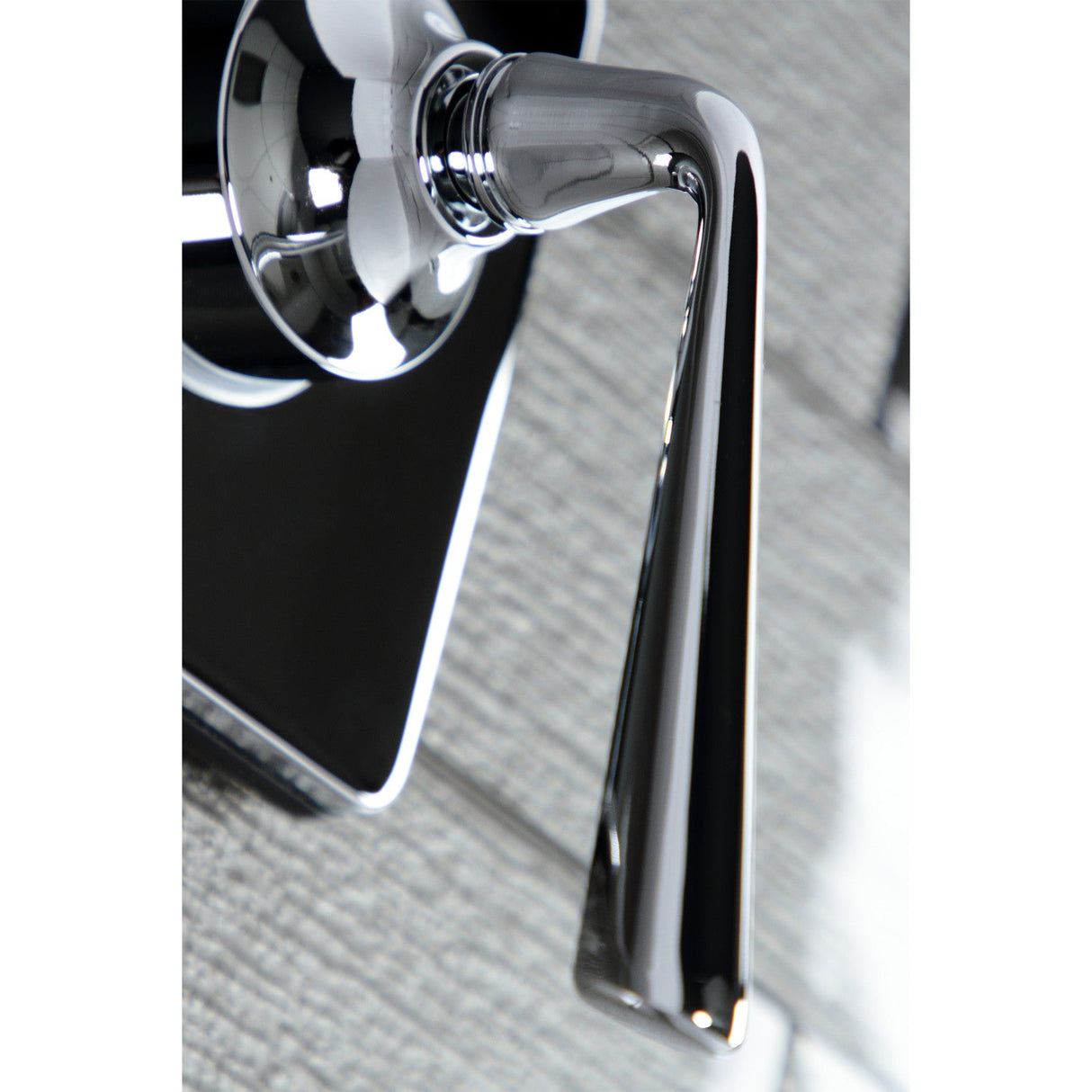 KS3041ZL Single-Handle Wall Mount Three-Way Diverter Valve with Trim Kit, Polished Chrome