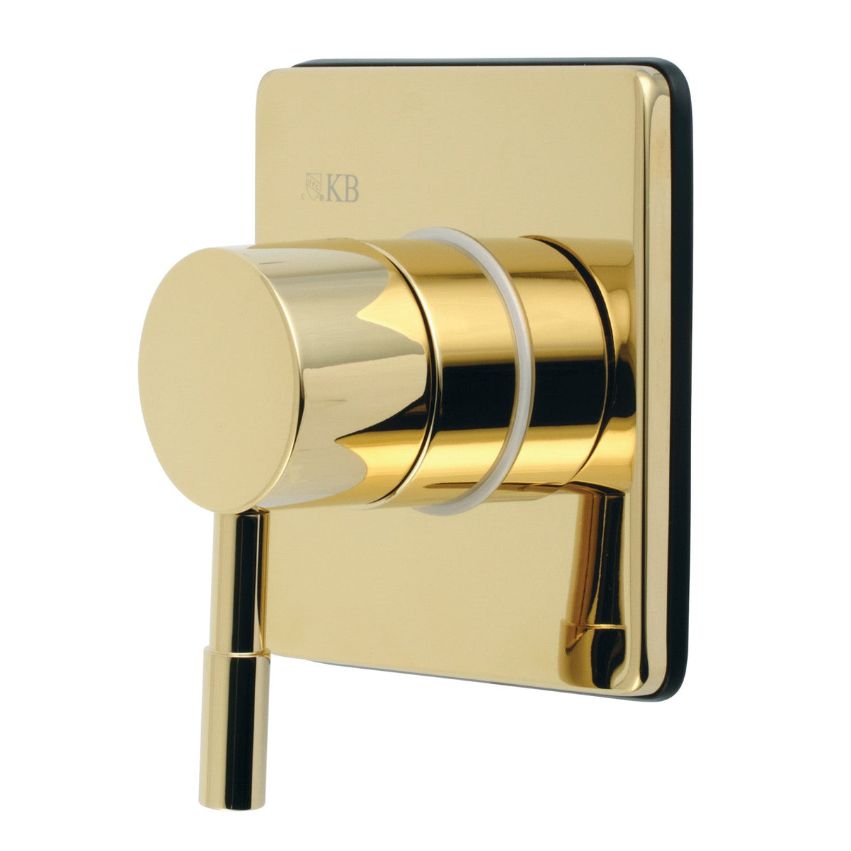 Concord KS3042DL Single-Handle Wall Mount Three-Way Diverter Valve with Trim Kit, Polished Brass