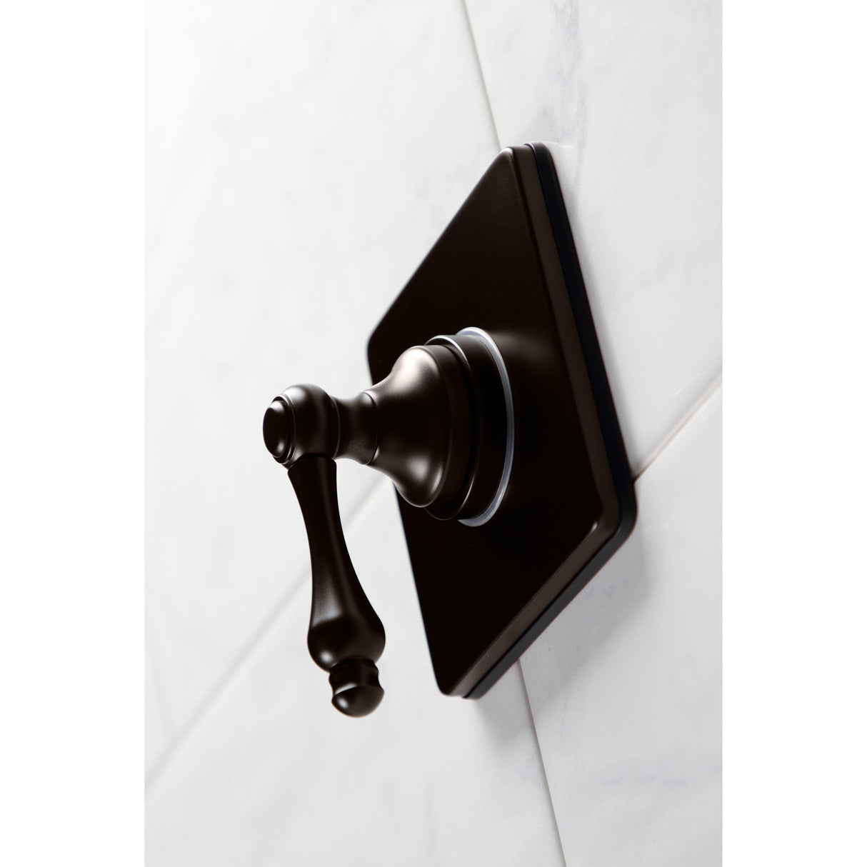 KS3045AL Single-Handle Wall Mount Three-Way Diverter Valve with Trim Kit, Oil Rubbed Bronze