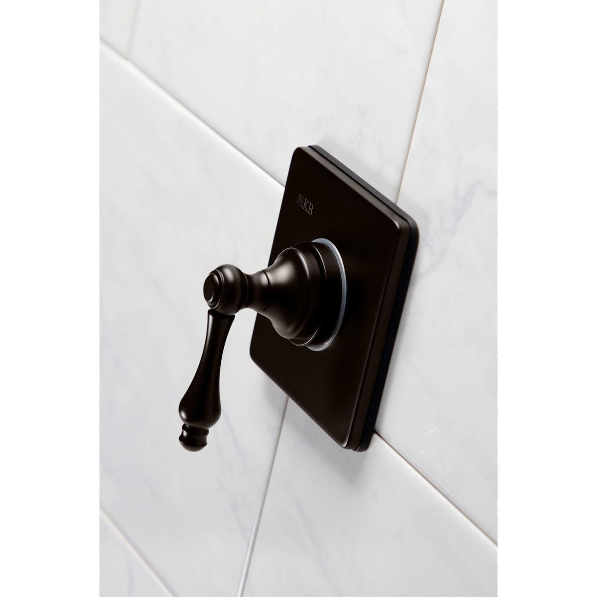 KS3045AL Single-Handle Wall Mount Three-Way Diverter Valve with Trim Kit, Oil Rubbed Bronze