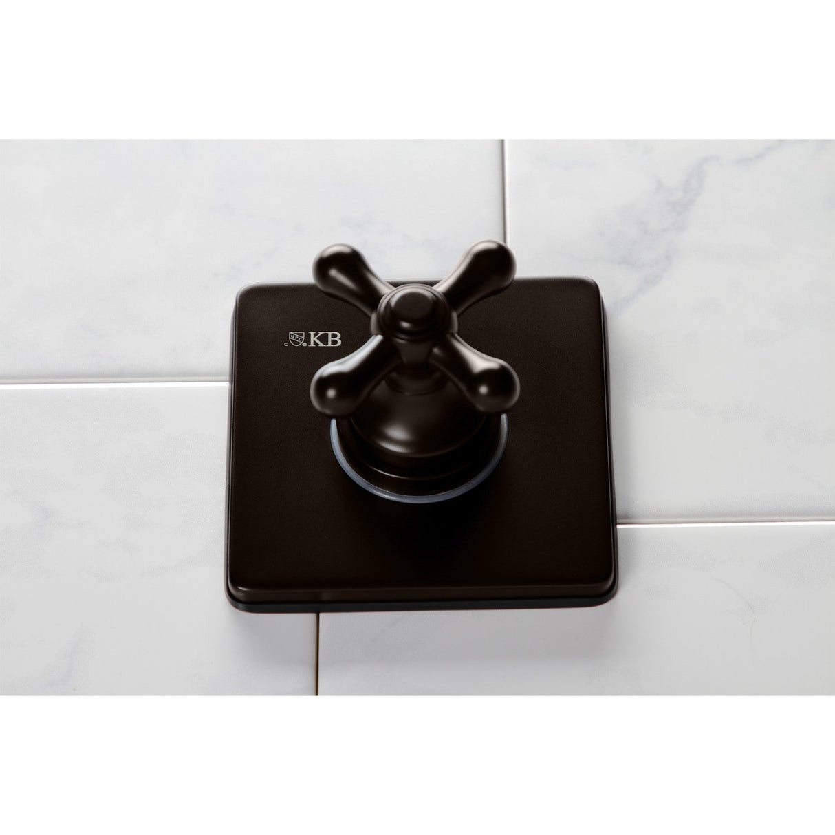 KS3045AX Single-Handle Wall Mount Three-Way Diverter Valve with Trim Kit, Oil Rubbed Bronze