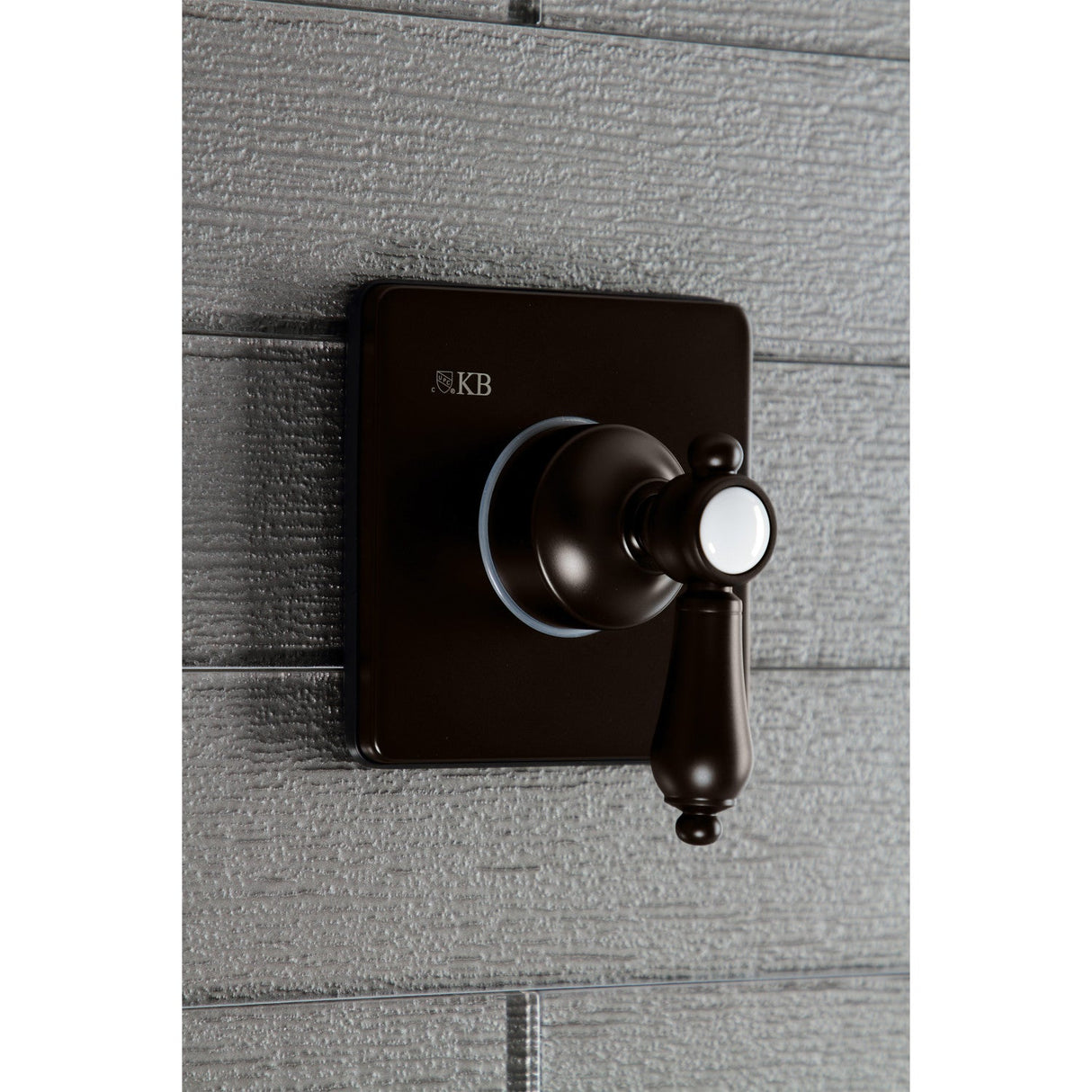 Heirloom KS3045BAL Single-Handle Wall Mount Three-Way Diverter Valve with Trim Kit, Oil Rubbed Bronze