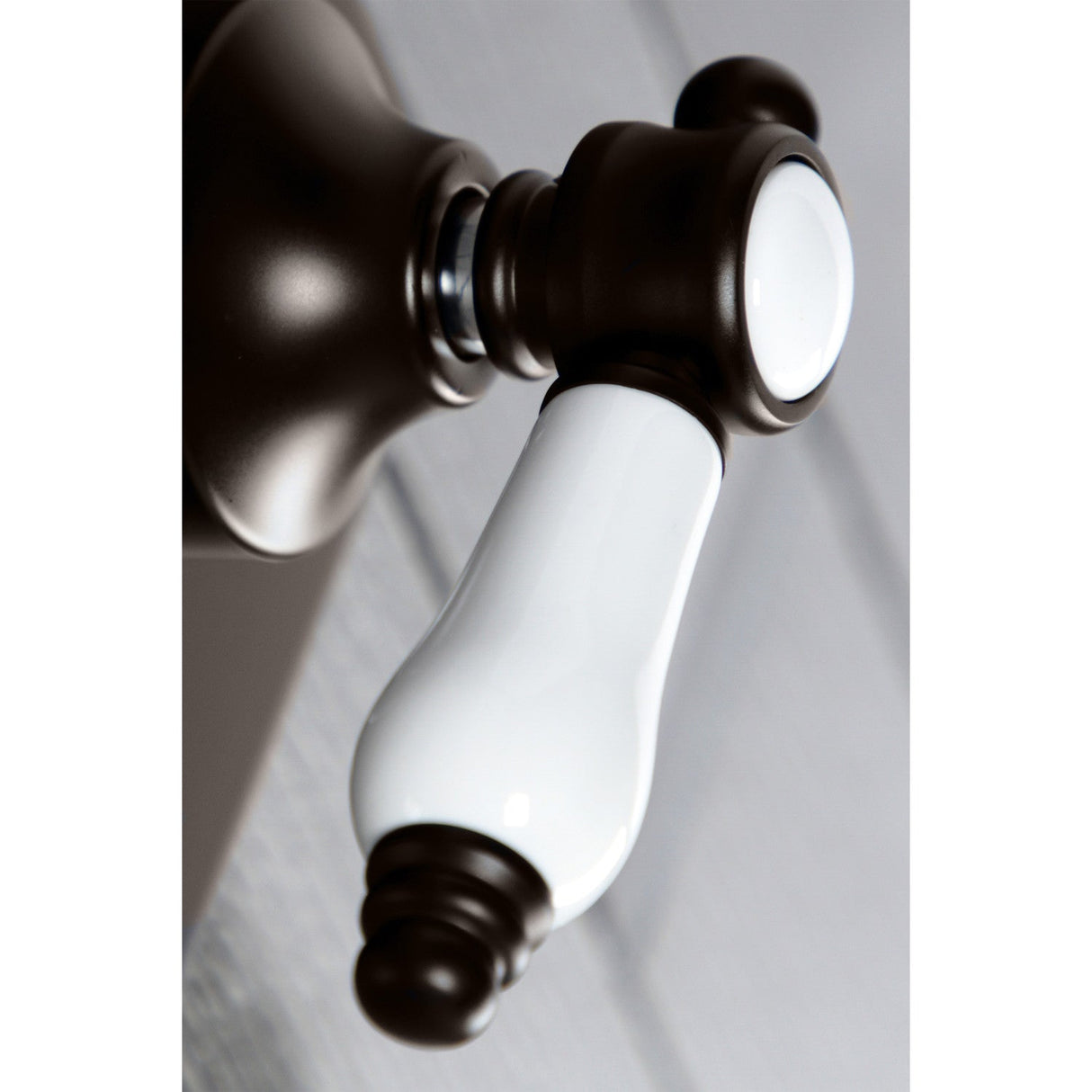 Bel-Air KS3045BPL Single-Handle Wall Mount Three-Way Diverter Valve with Trim Kit, Oil Rubbed Bronze