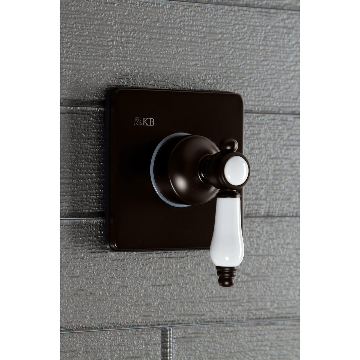 Bel-Air KS3045BPL Single-Handle Wall Mount Three-Way Diverter Valve with Trim Kit, Oil Rubbed Bronze